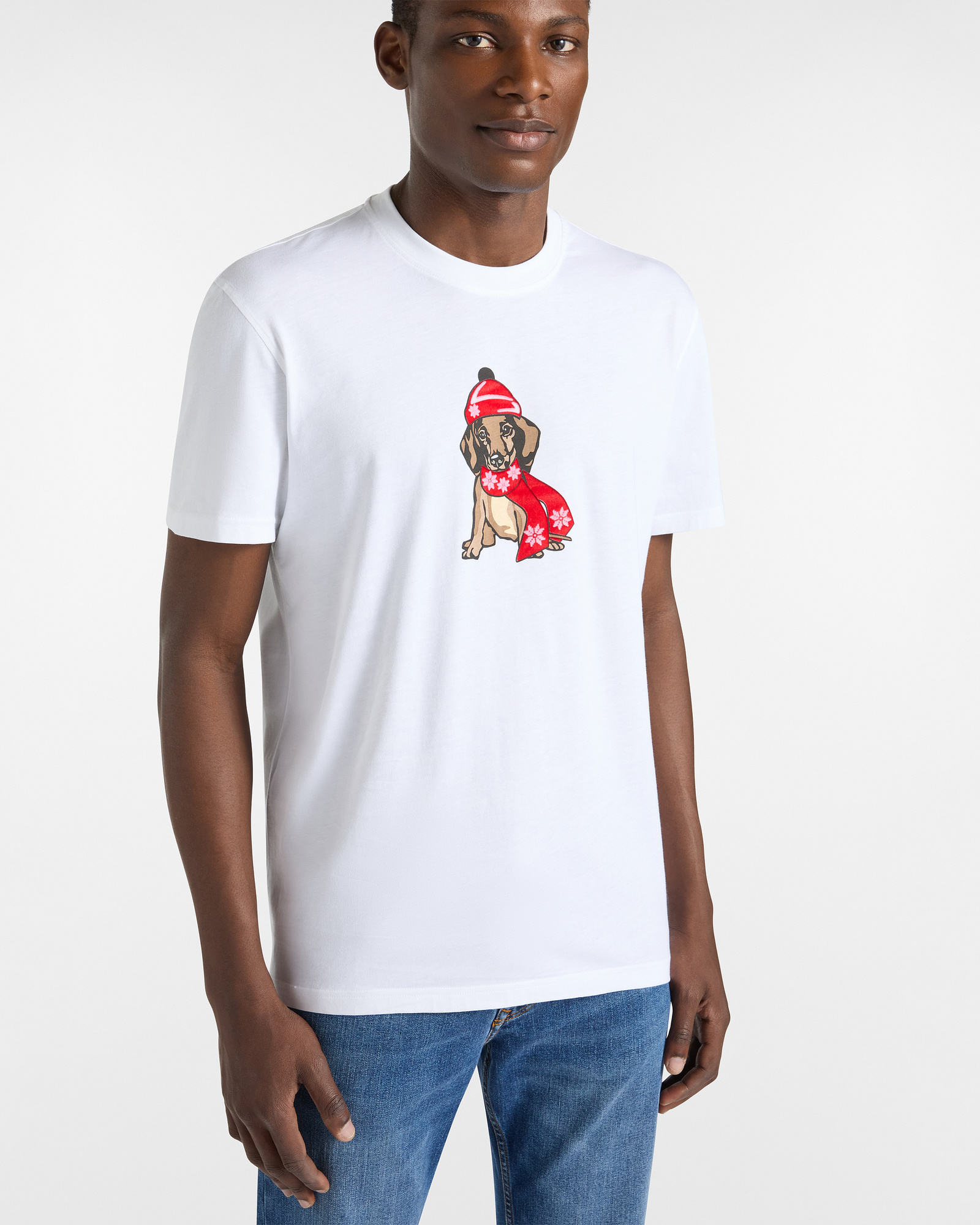 T-shirt with Dachshund Capsule Xmas Selection