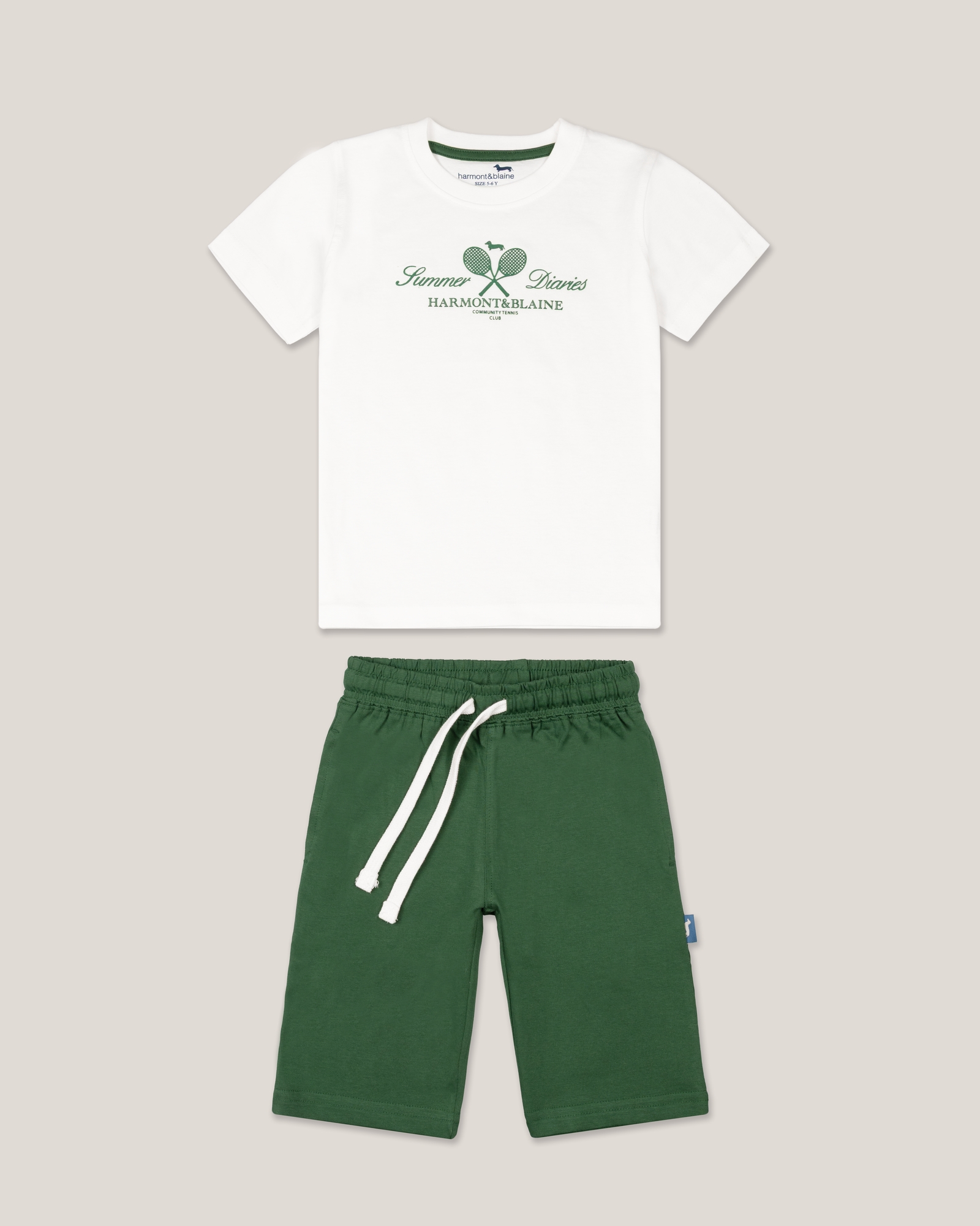 Jersey T-shirt and Shorts Set