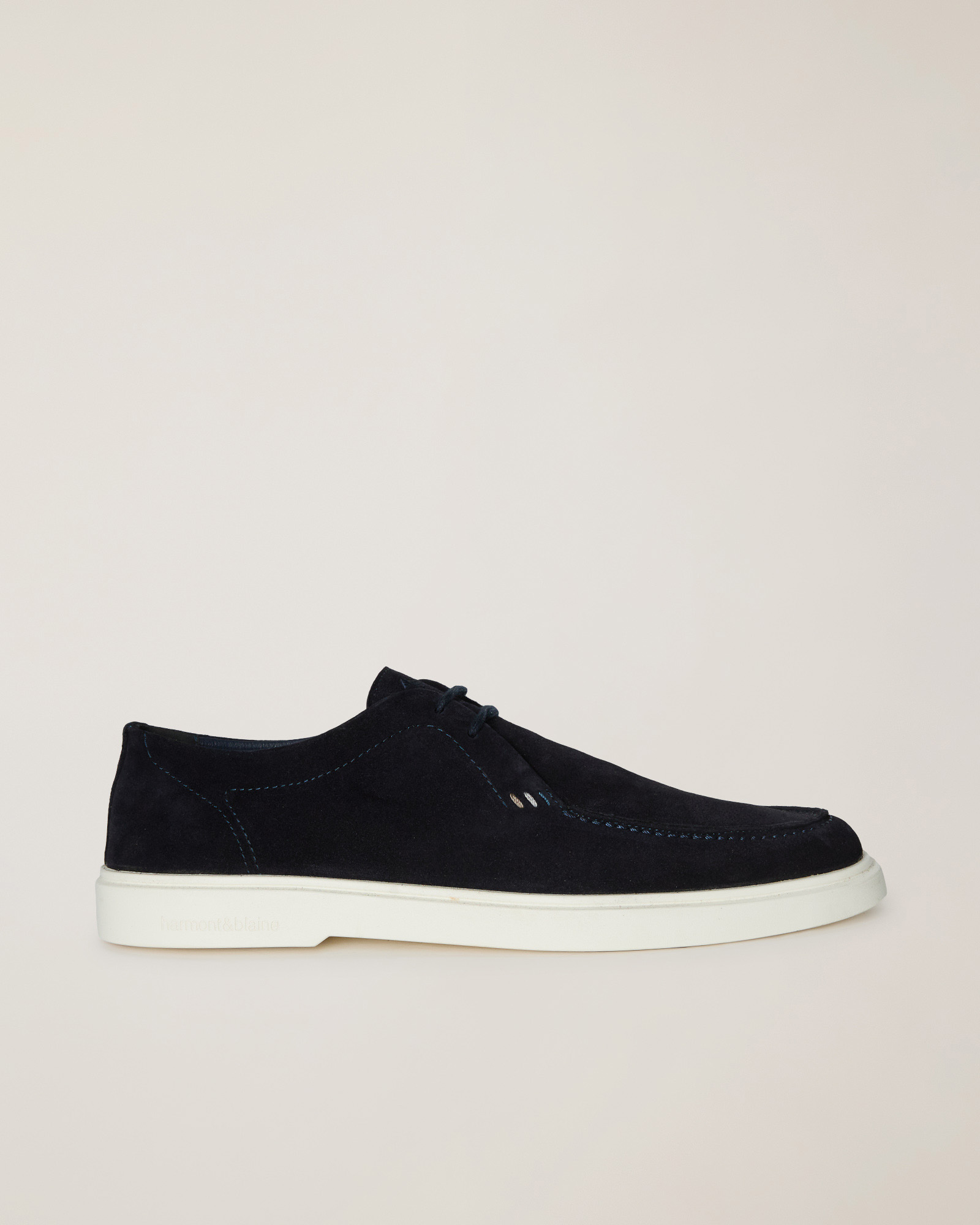 Suede lace-up