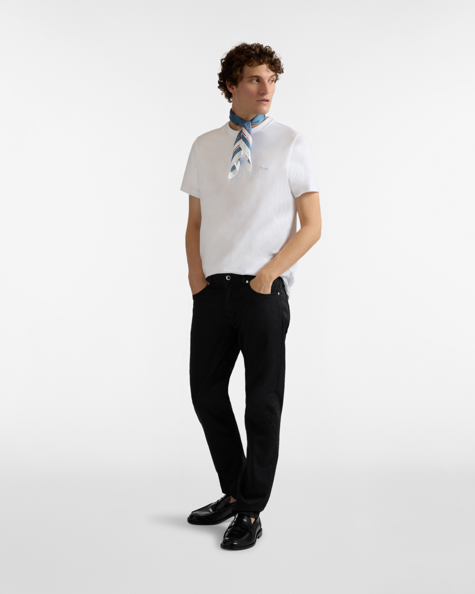 Men's premium cotton T-shirt, White, large image number 3