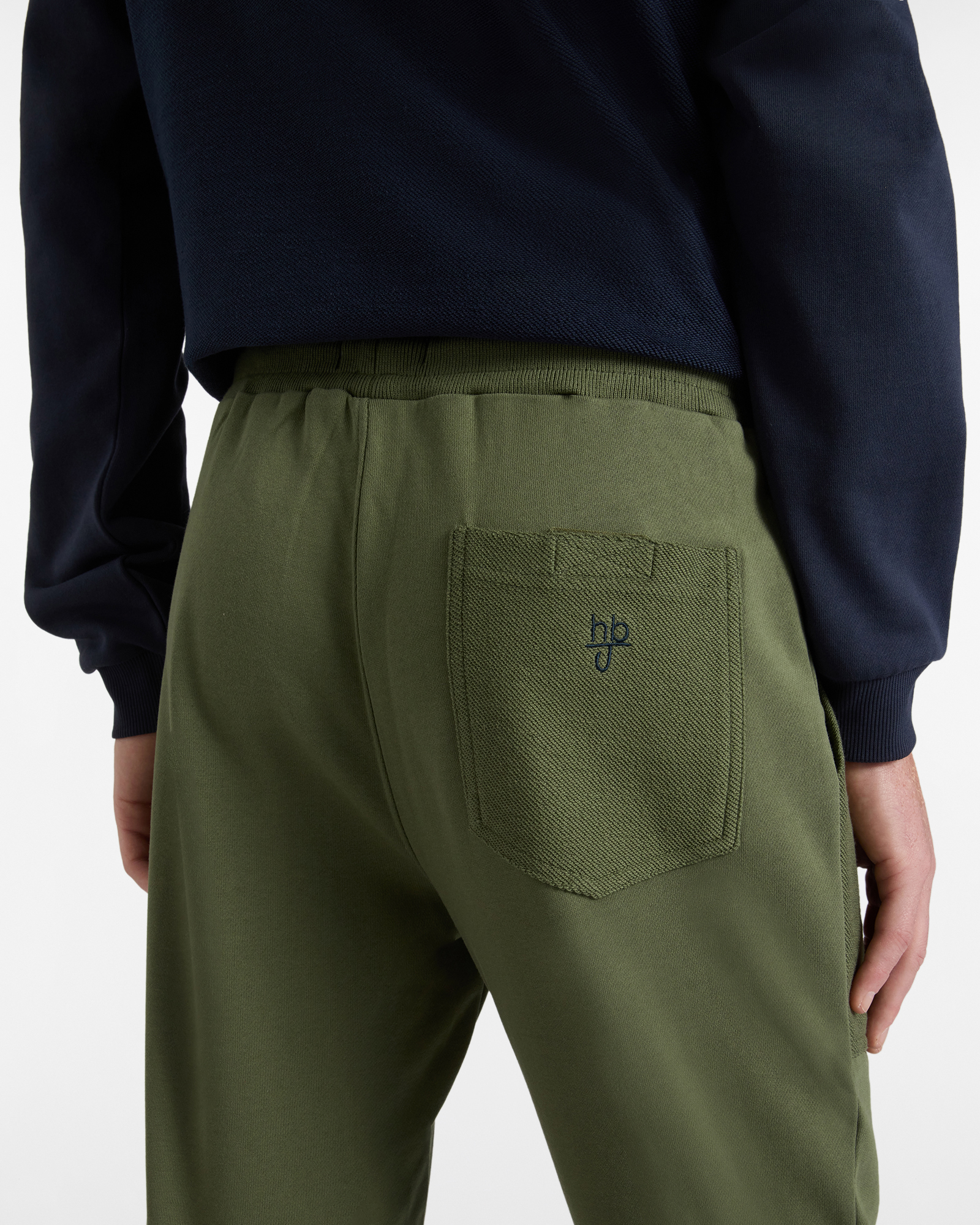 Pantaloni Sportivi Uomo con Tasche, Verde militare, large image number 2