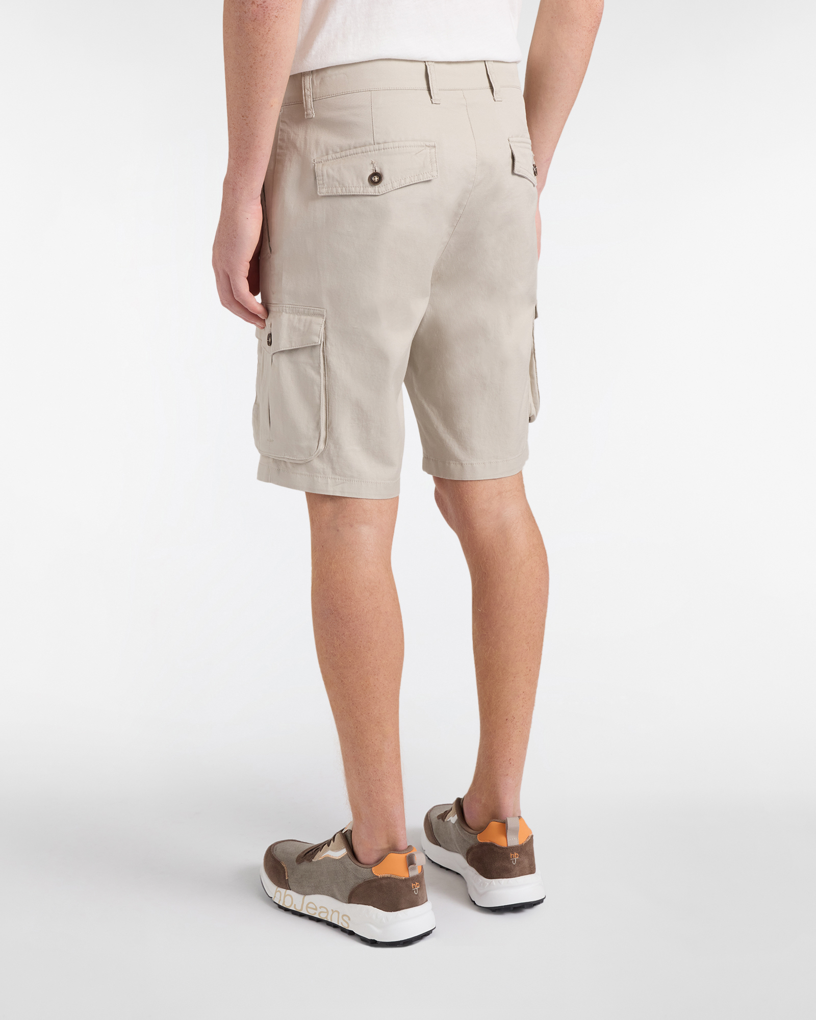 Bermuda Uomo Stile Cargo Regular Fit