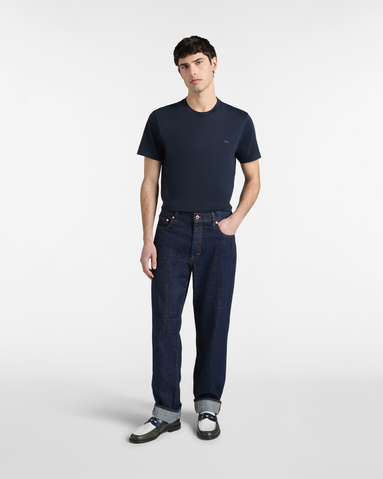 Men's premium cotton T-shirt, Blue, large image number 3