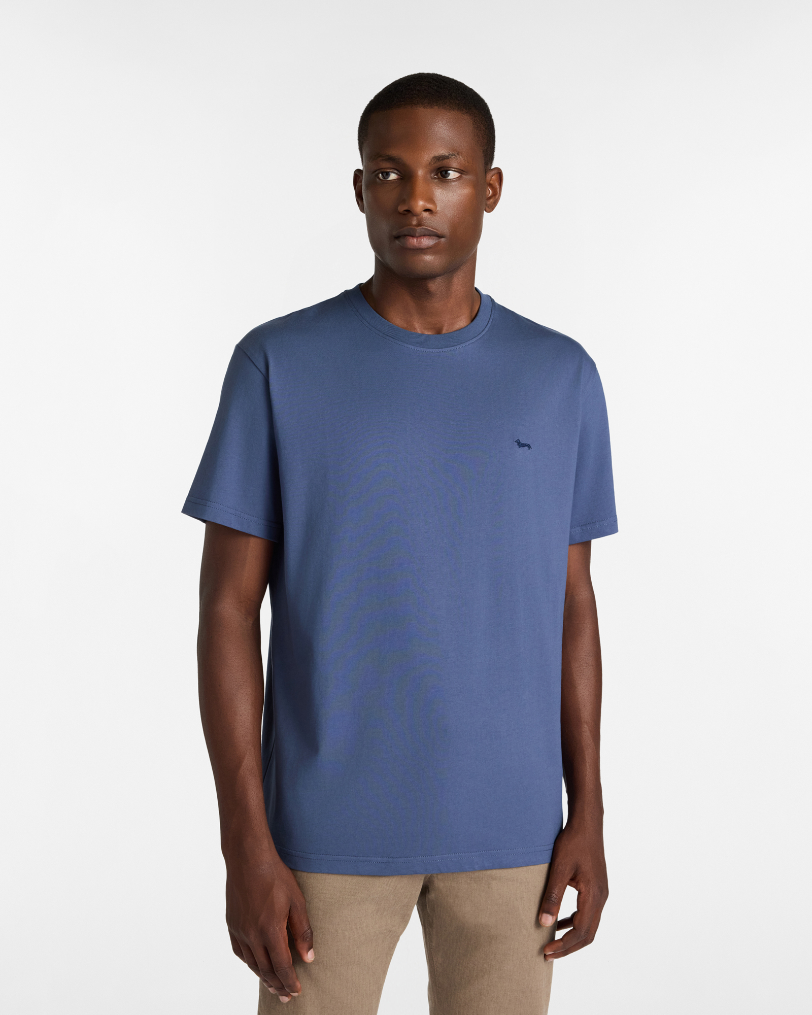 Relaxed Fit Cotton T-Shirt, Dark Lavander, large