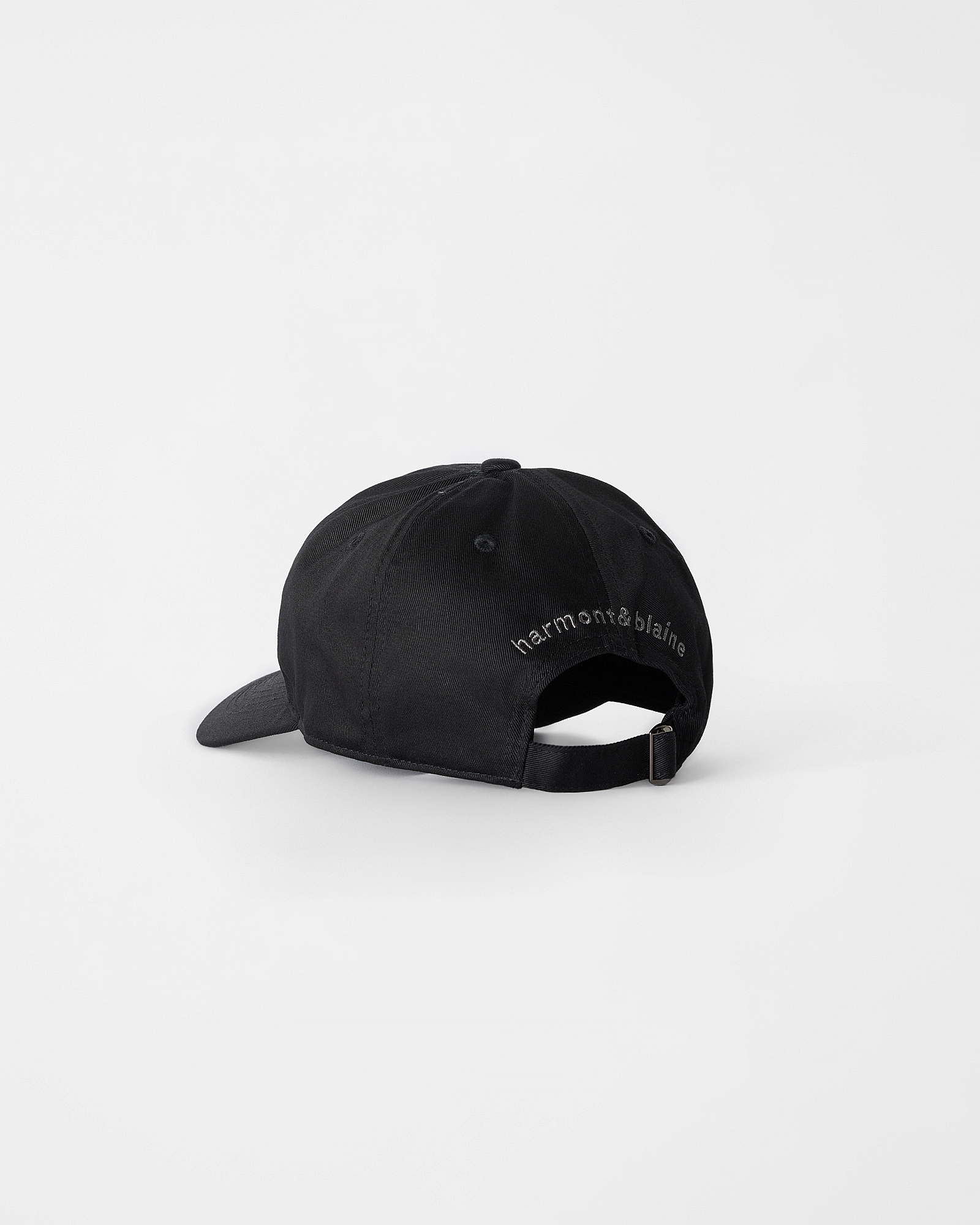 Cotton baseball cap with contrast embroidery, BLACK, large image number 3