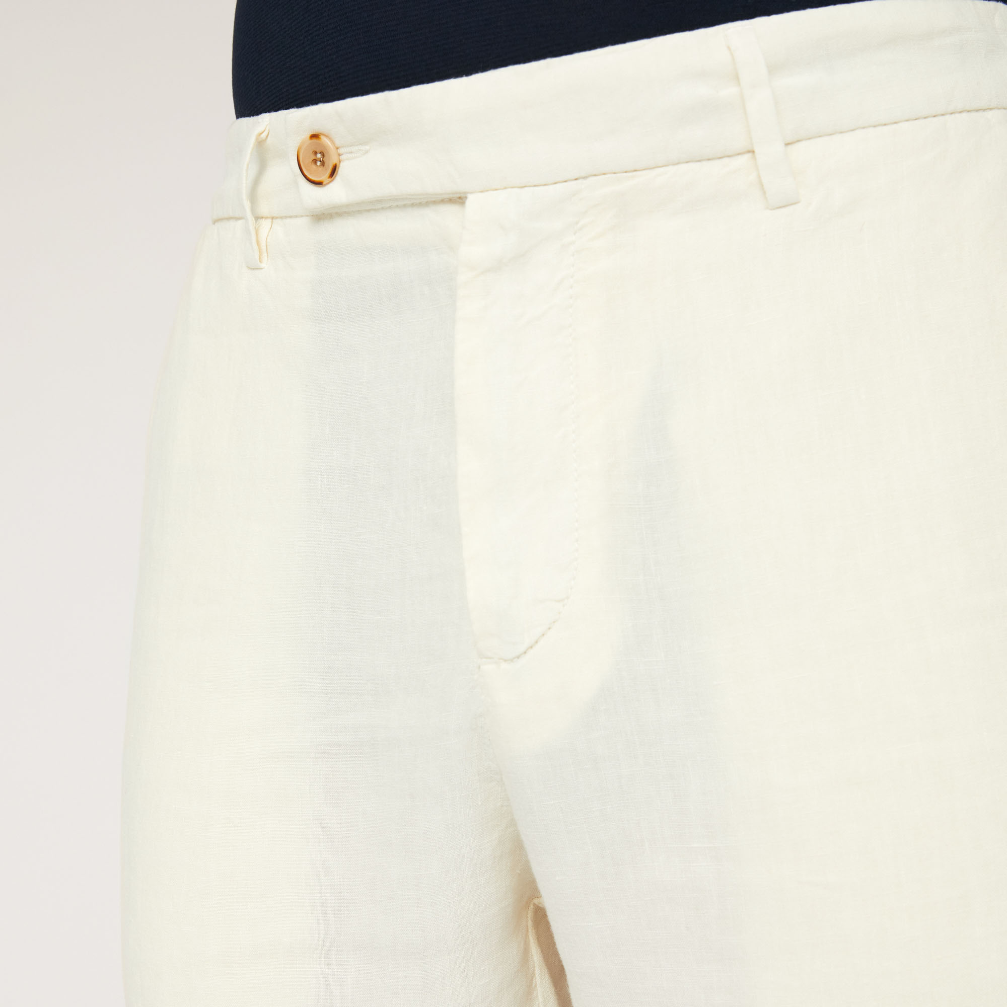 Linen Pants, Beige, large image number 2
