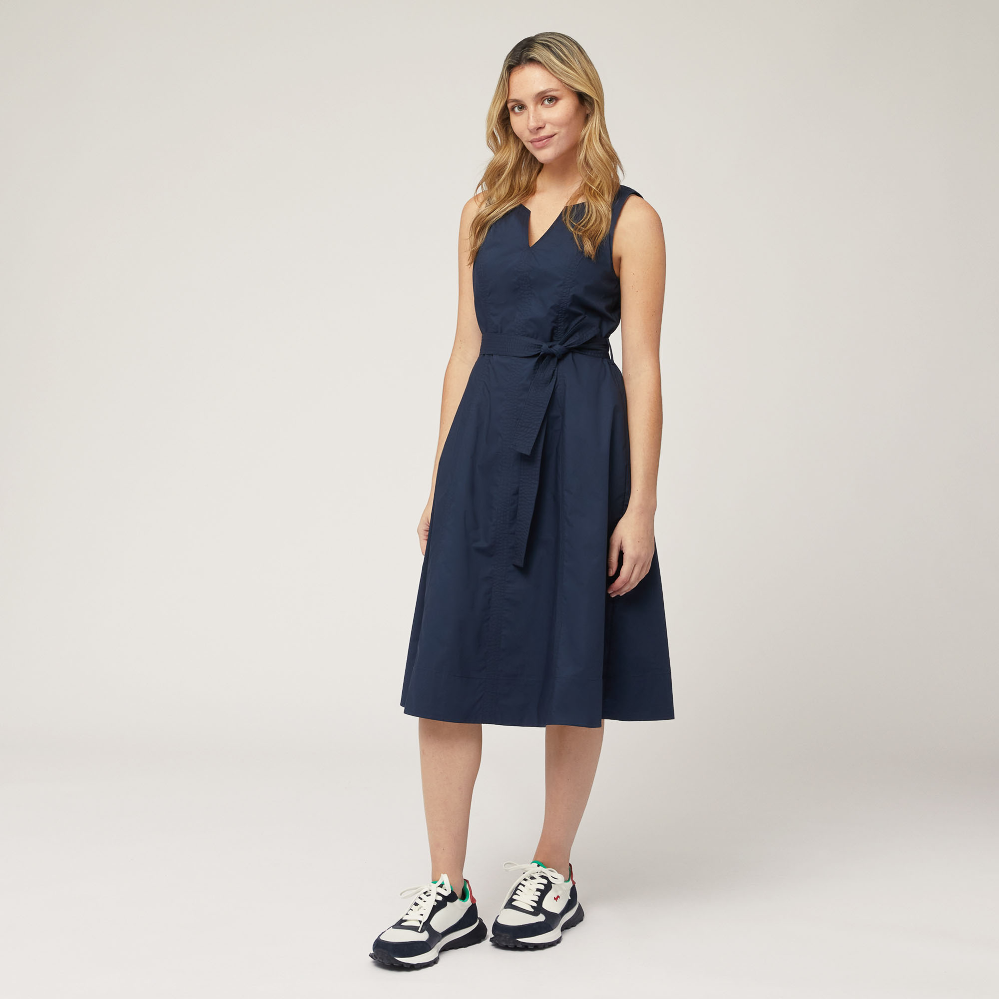 Parachute Canvas Midi Dress