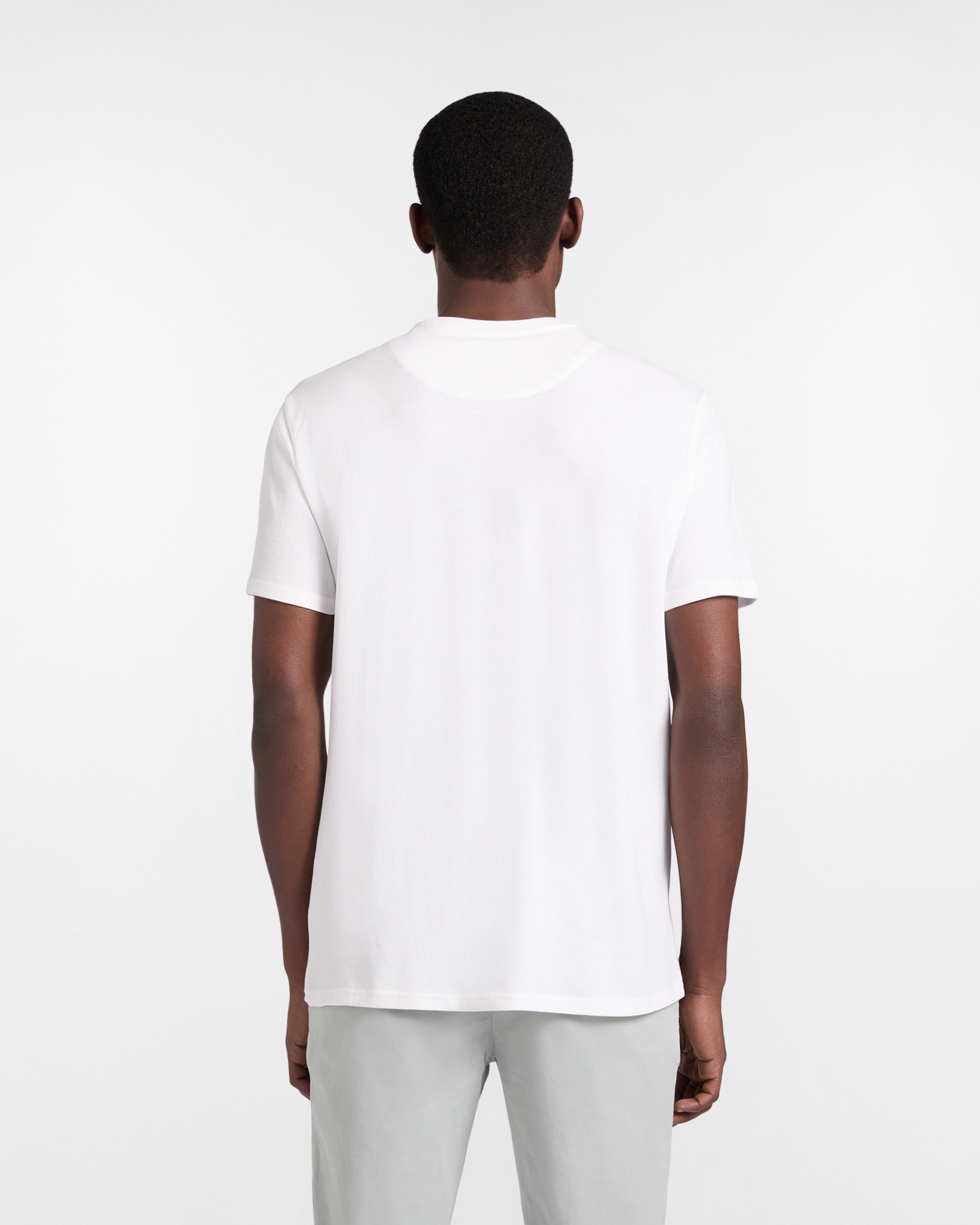 Regular-fit cotton T-shirt, White, large image number 1