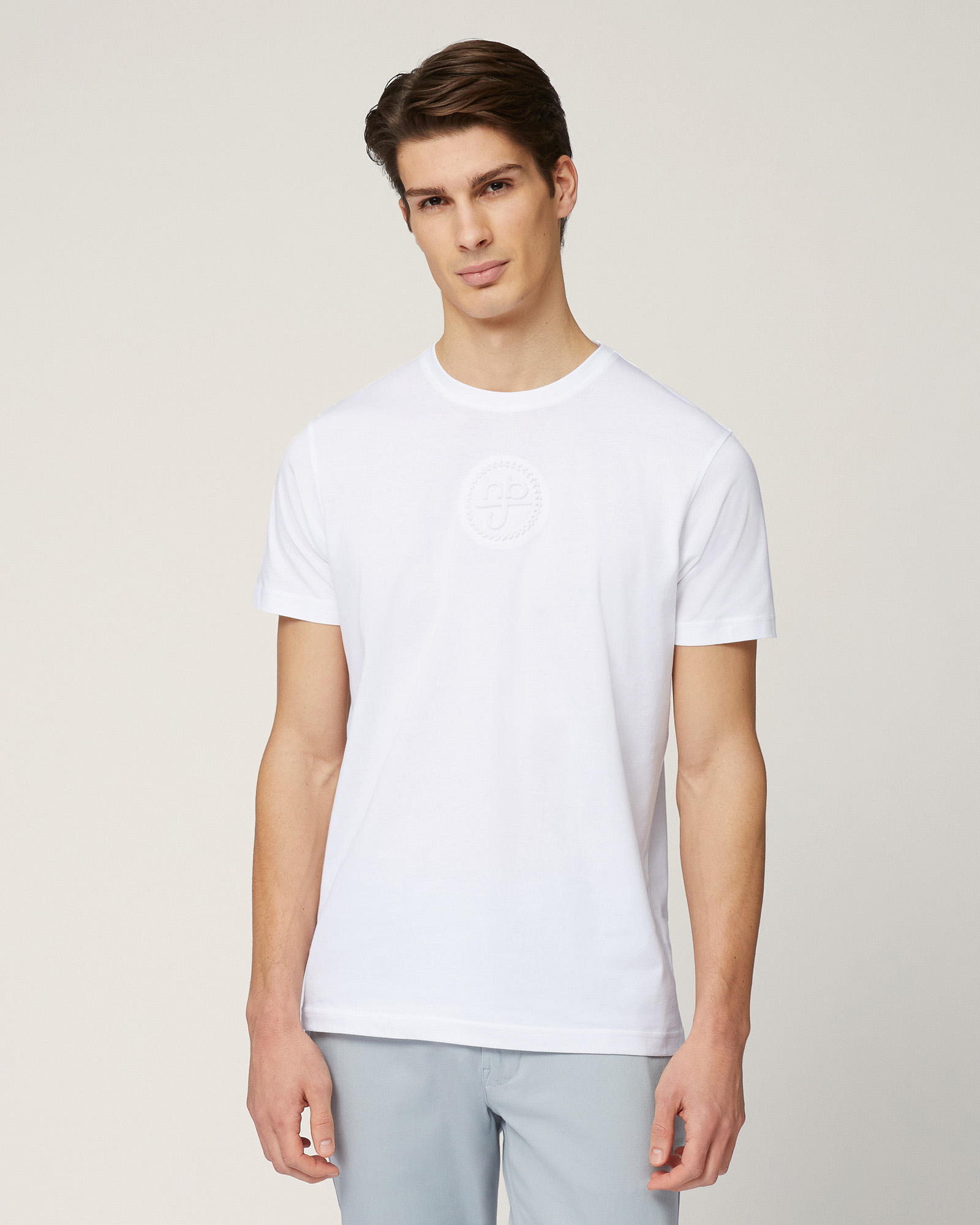 T-Shirt Con Stampa Monogramma
