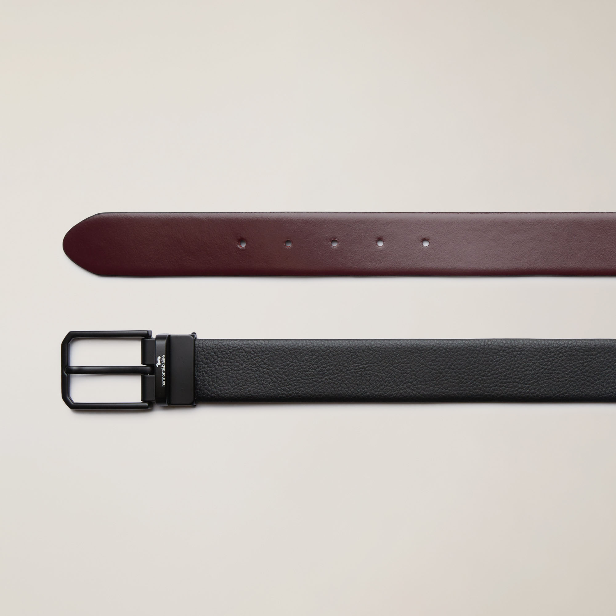 Men'S Belt 3.5 Cm, Black, large image number 2