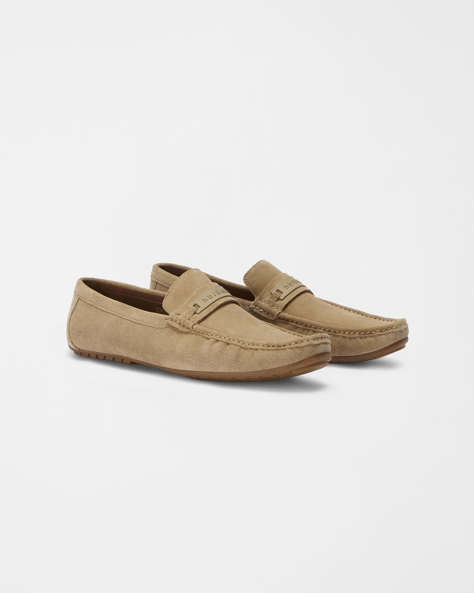 Driver Shoes in Suede con Morsetto Iinciso