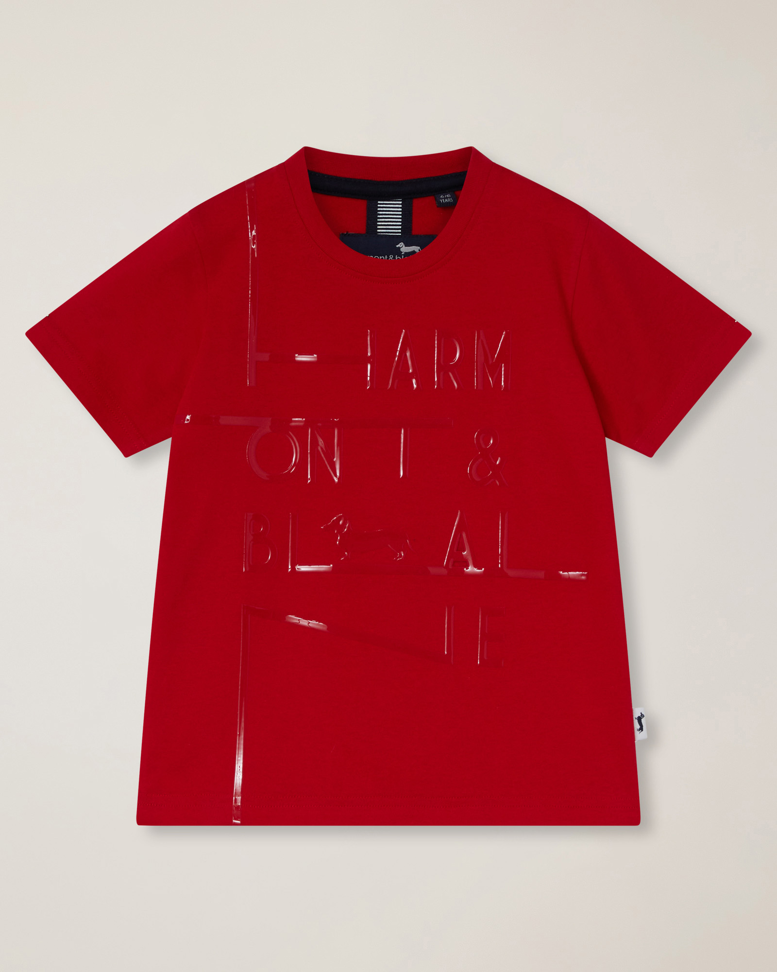 T-shirt con stampa silicone