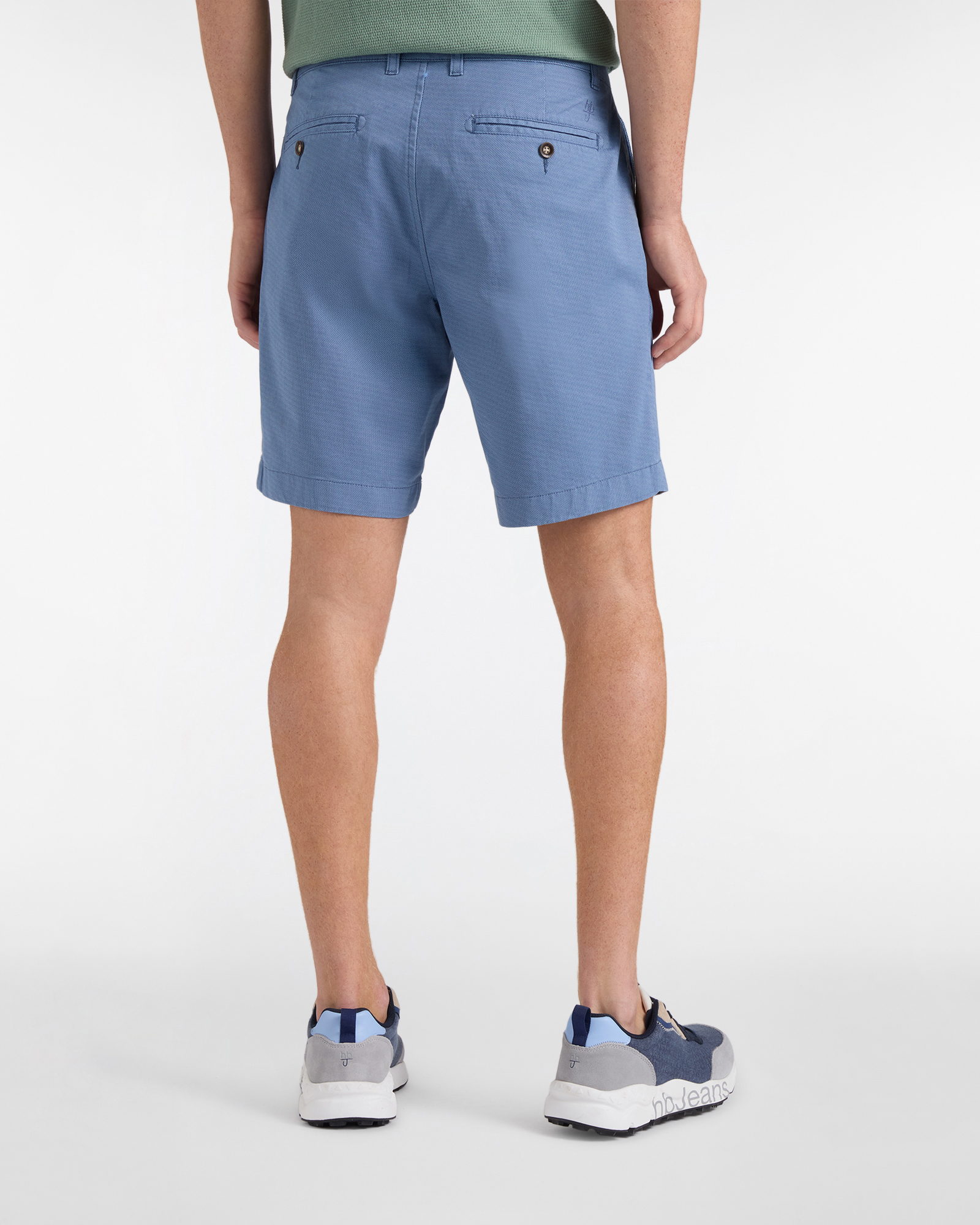 Bermuda Chino Uomo Micro Stampa