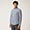 Check Cotton Shirt, Blue, swatch