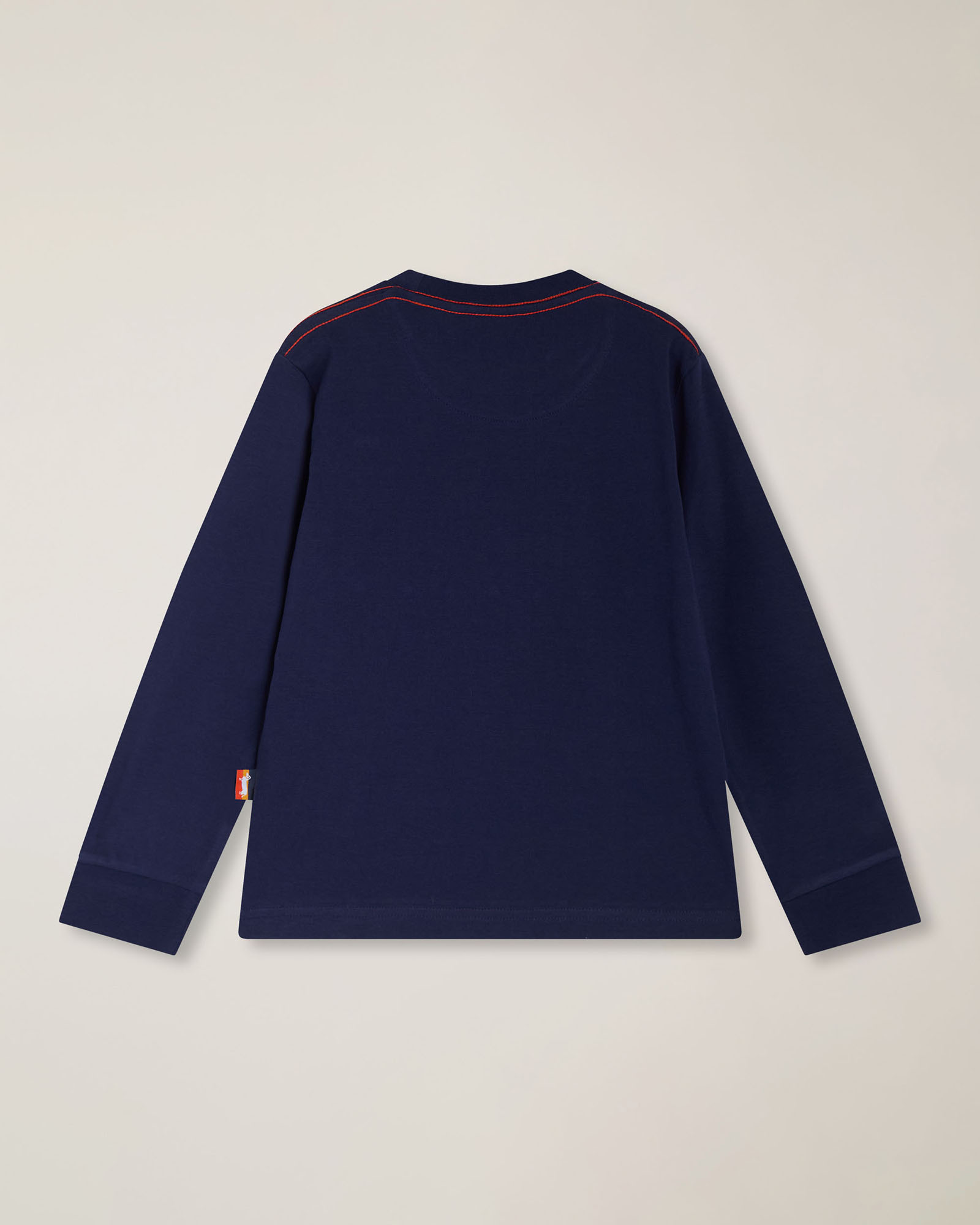 Jersey T‑shirt with multicolor logo print