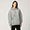 Hoodie With Maxi Dachshund, Gray, swatch