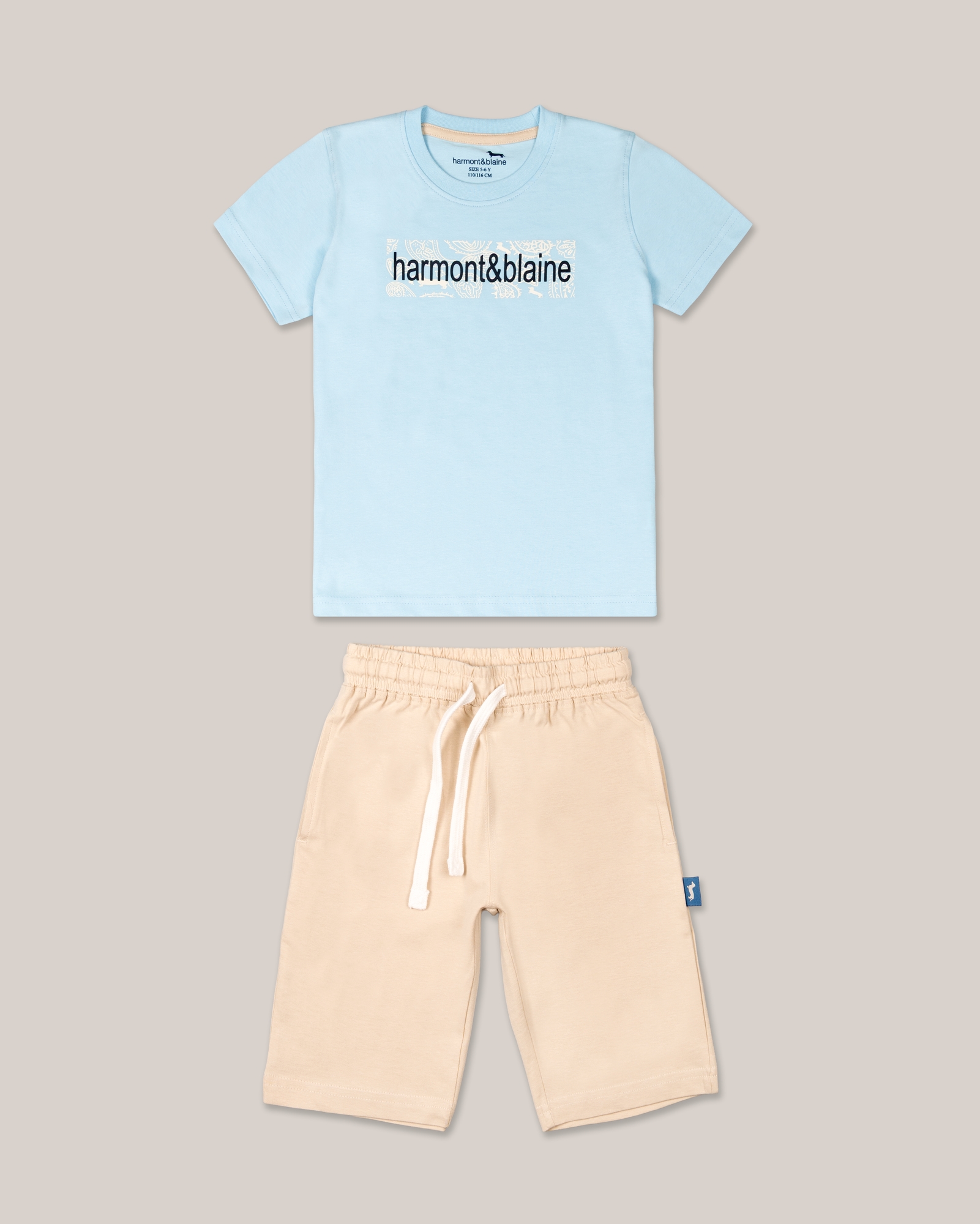 Jersey T-shirt and Shorts Set
