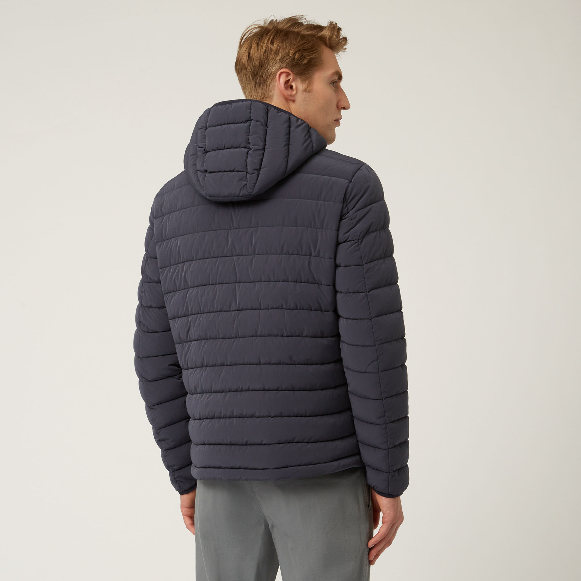 Essentials technical nylon down jacket