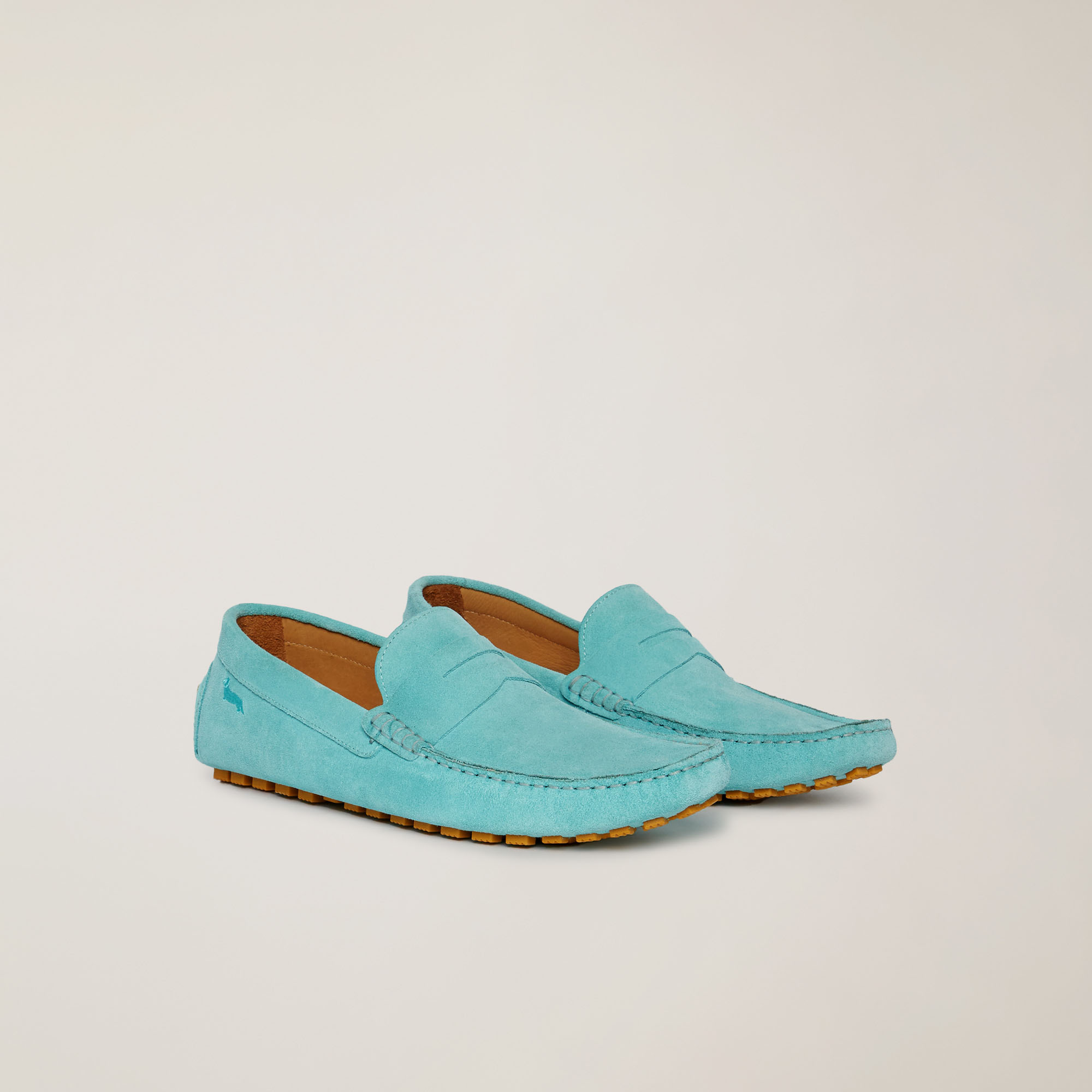 Loafer with Cleats, Light Blue, large image number 1