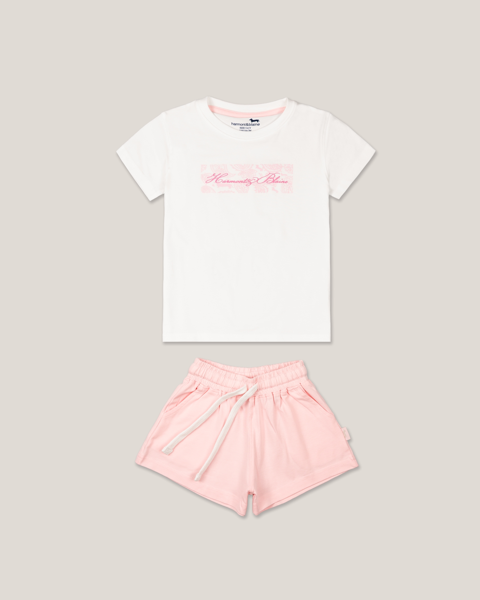Jersey T-shirt and Shorts Set