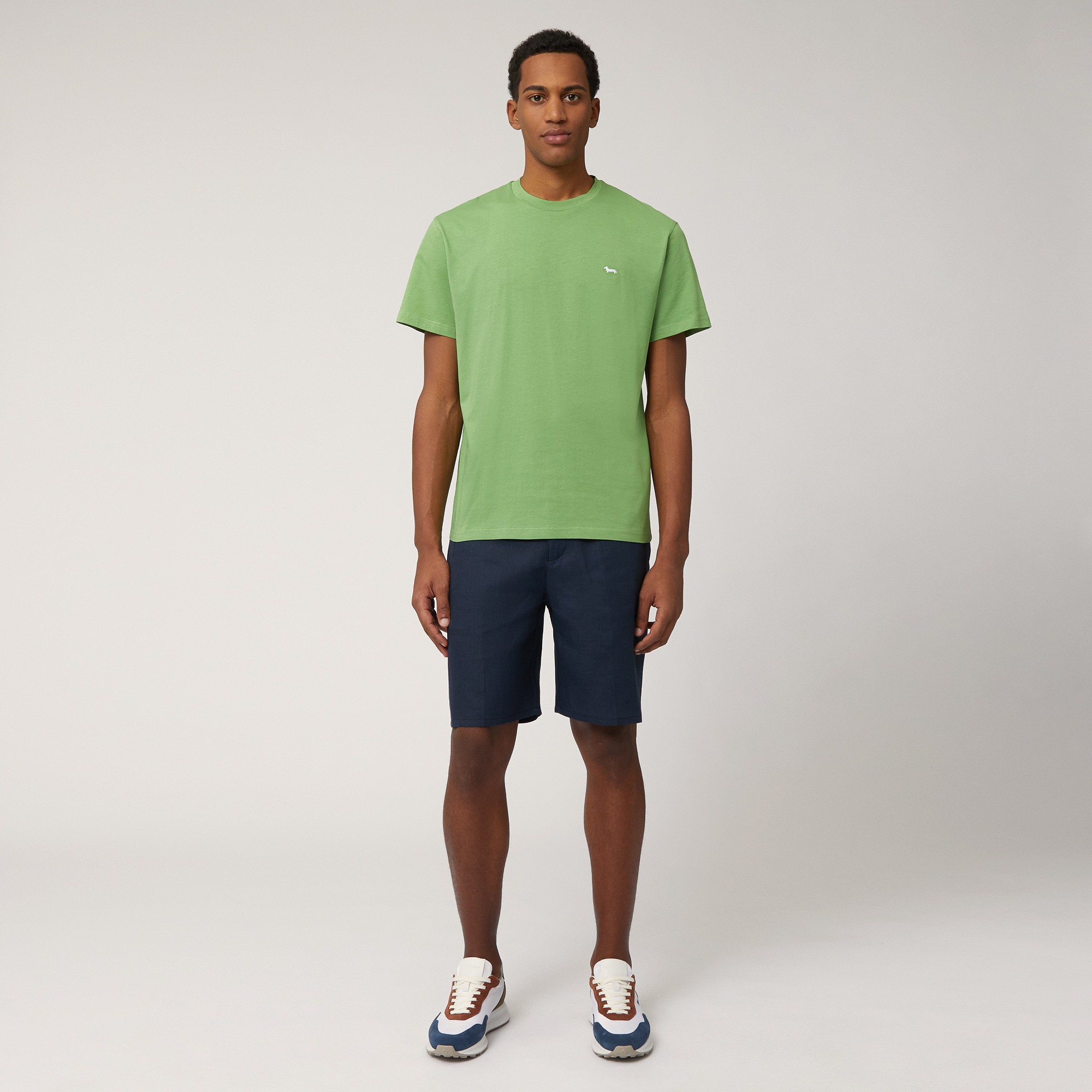 Pima Cotton T-Shirt, Meadow Green, large image number 3