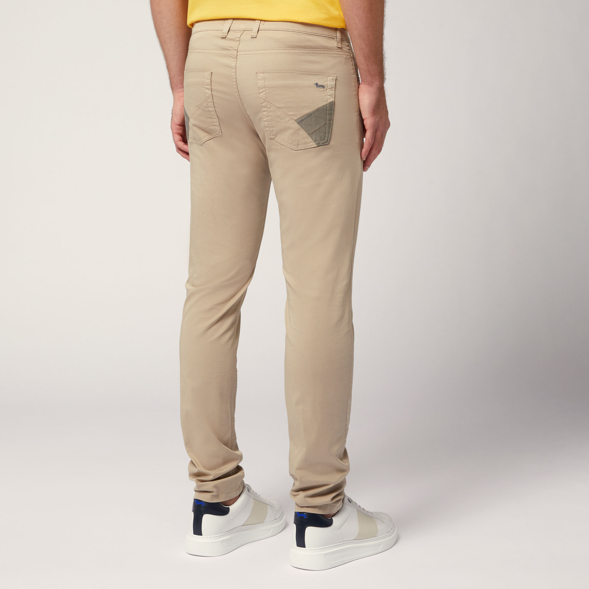 Pants with Inserts, Beige, large image number 1