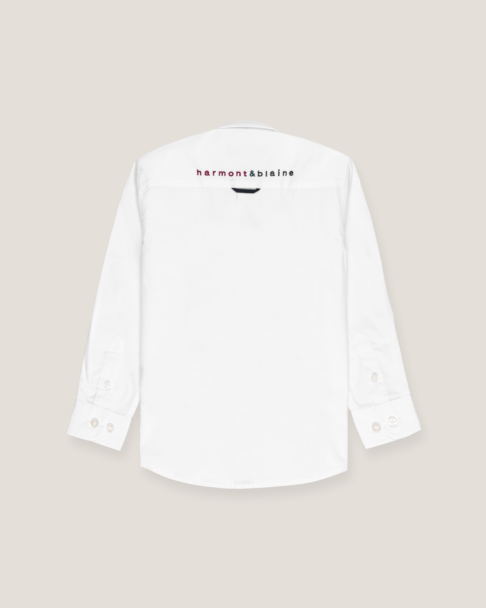 Regimental shirt, White, large