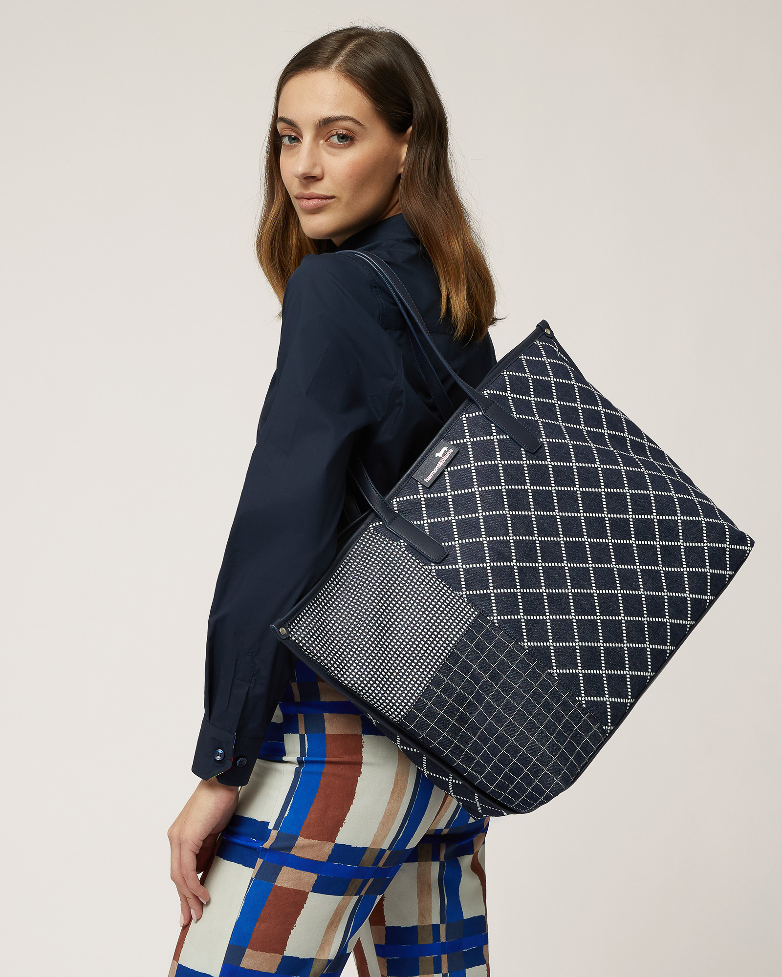 Shopper-Tasche Blaine Indigo, Blau, large image number 3
