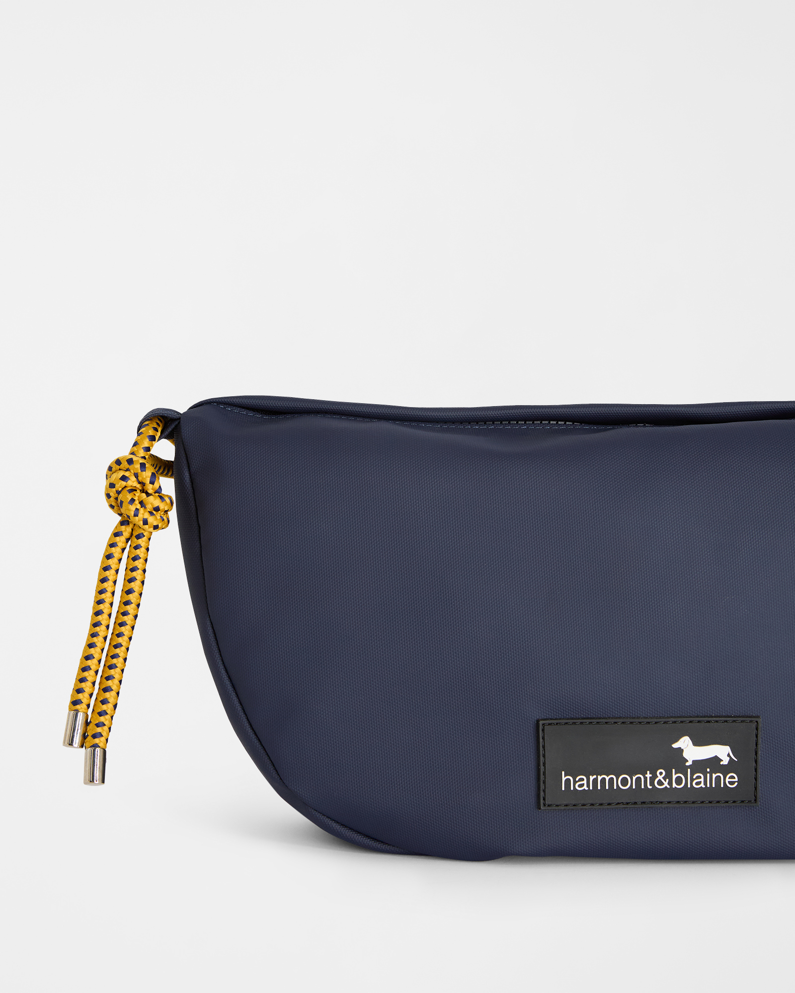 Men's nylon shoulder bag, Blue, large image number 2