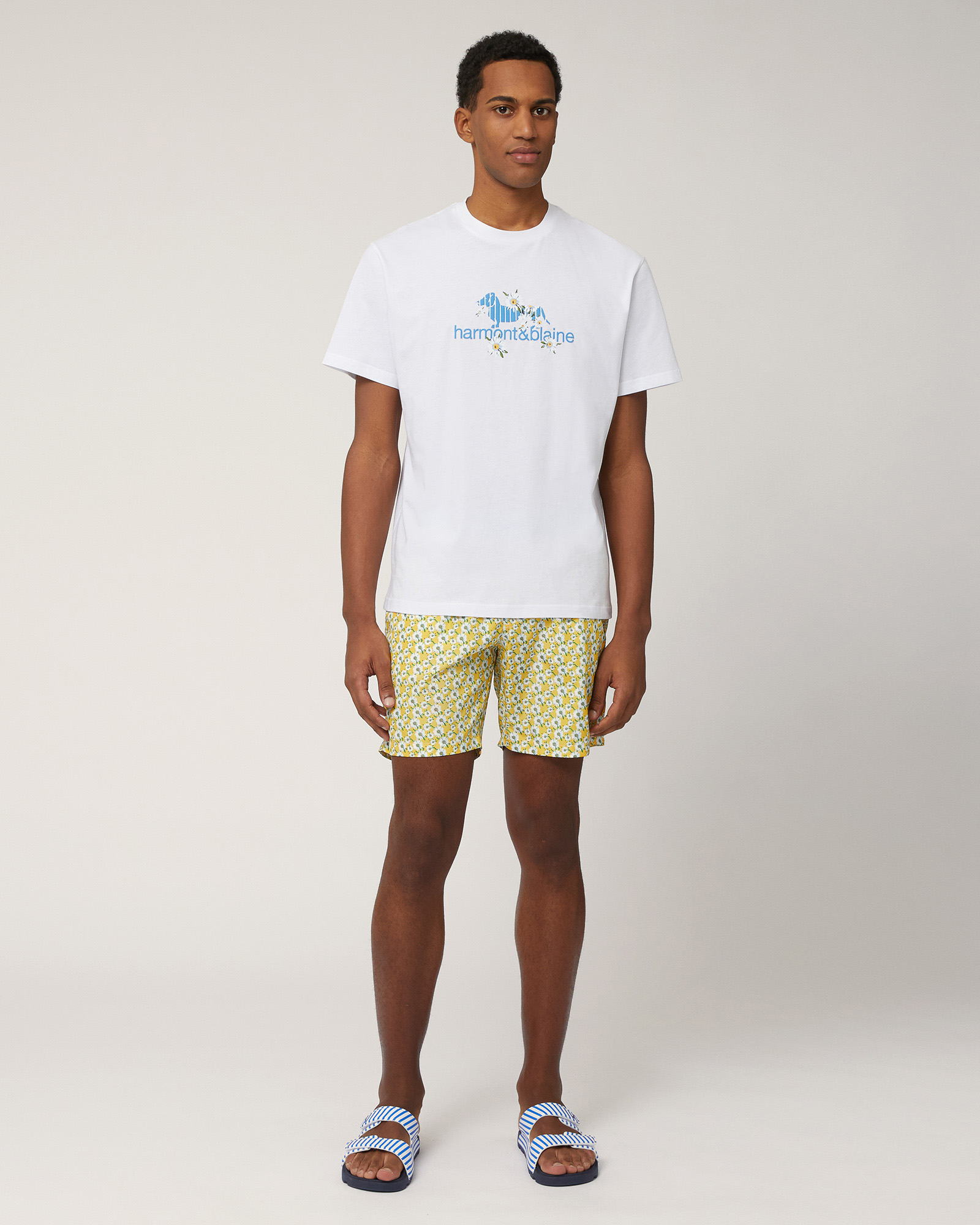 Dachshund and Daisy T-Shirt, White, large image number 3