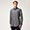 Shirt With Micro Pattern All Over And Contrasting Inner Detail, Blue, swatch