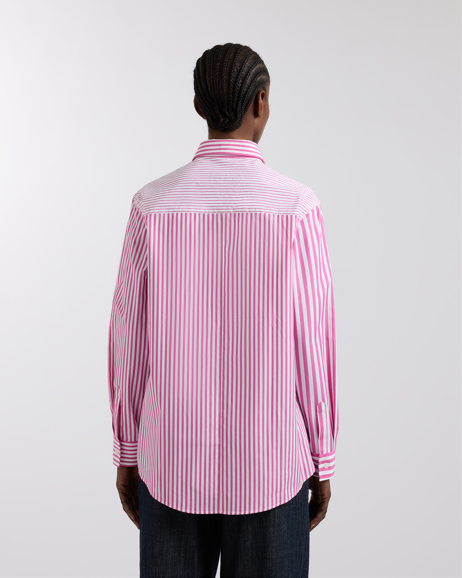Women&rsquo;s striped Sorbet capsule shirt, Red, large image number 2