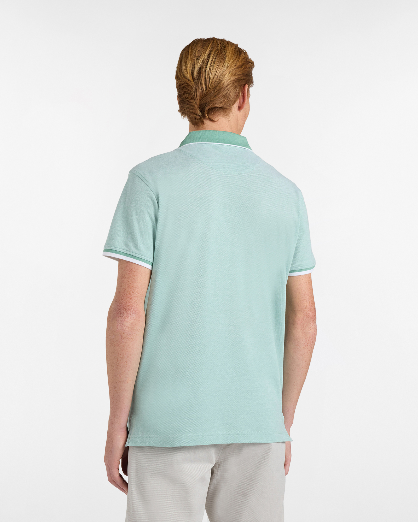 Polo uomo regular fit dettagli a contrasto