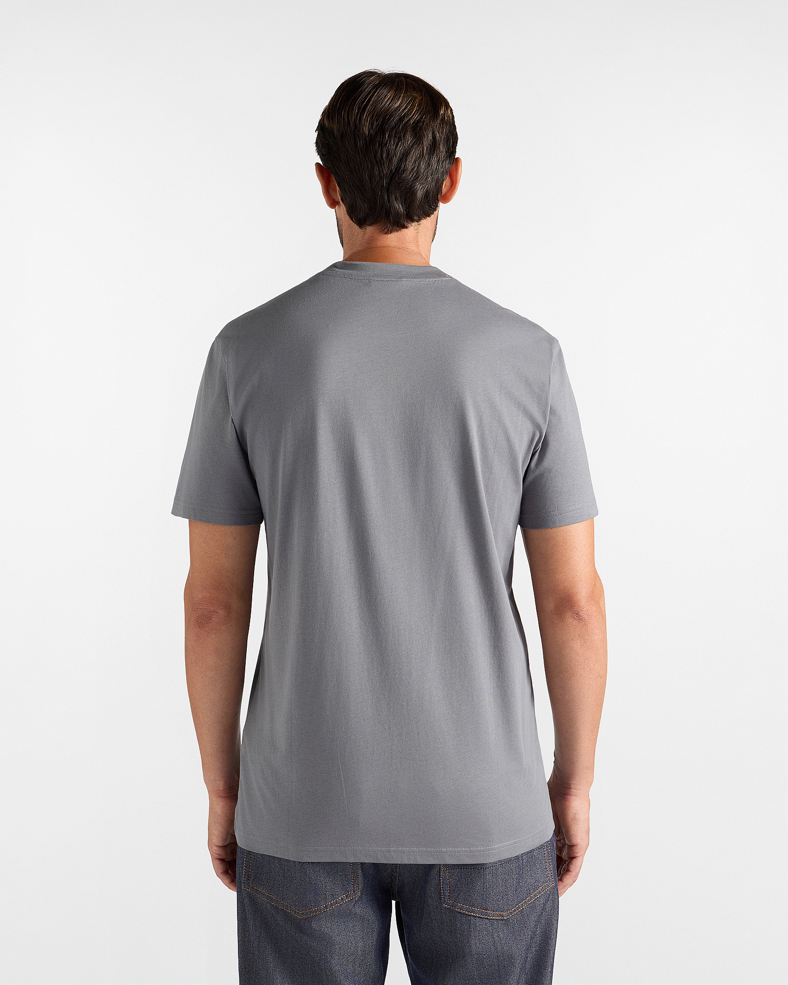Camiseta de hombre en 100 % puro algod&oacute;n corte regular, GRIS, large image number 1