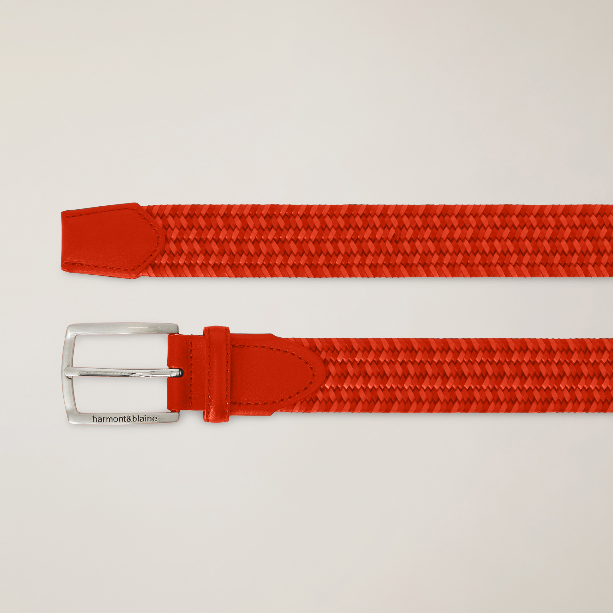 Belt with Woven Effect