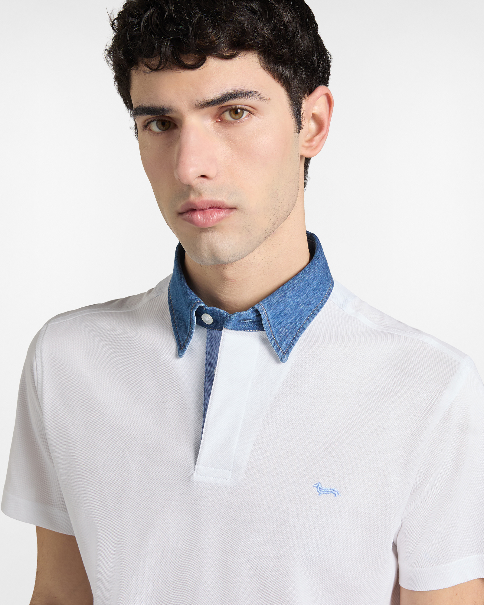 Vietri polo shirt, White, large image number 2