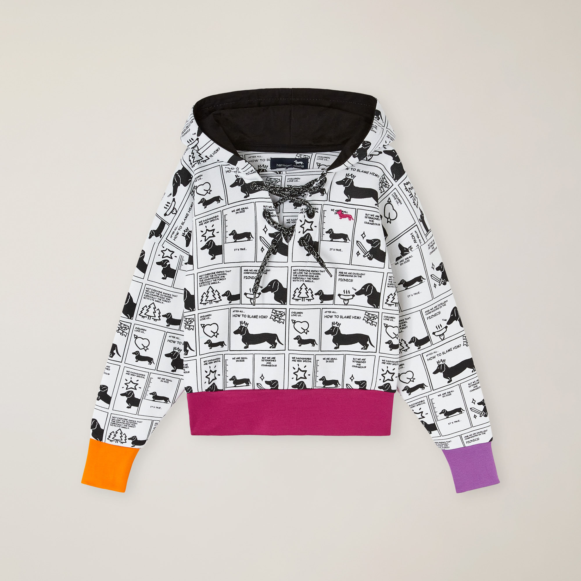 Sweatshirt with all-over print