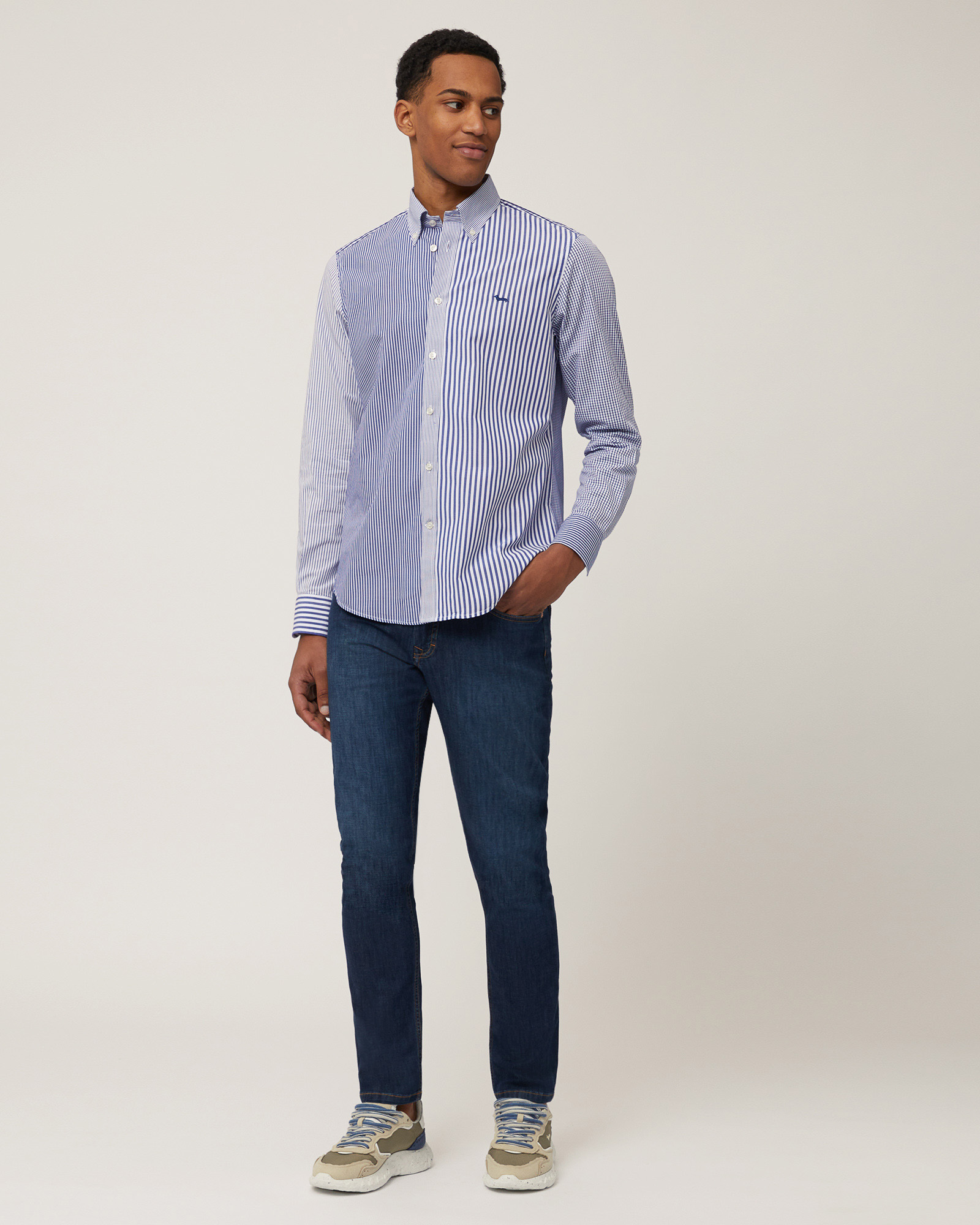 Narrow-Fit 5-Pocket Jeans, Denim Blue, large image number 3