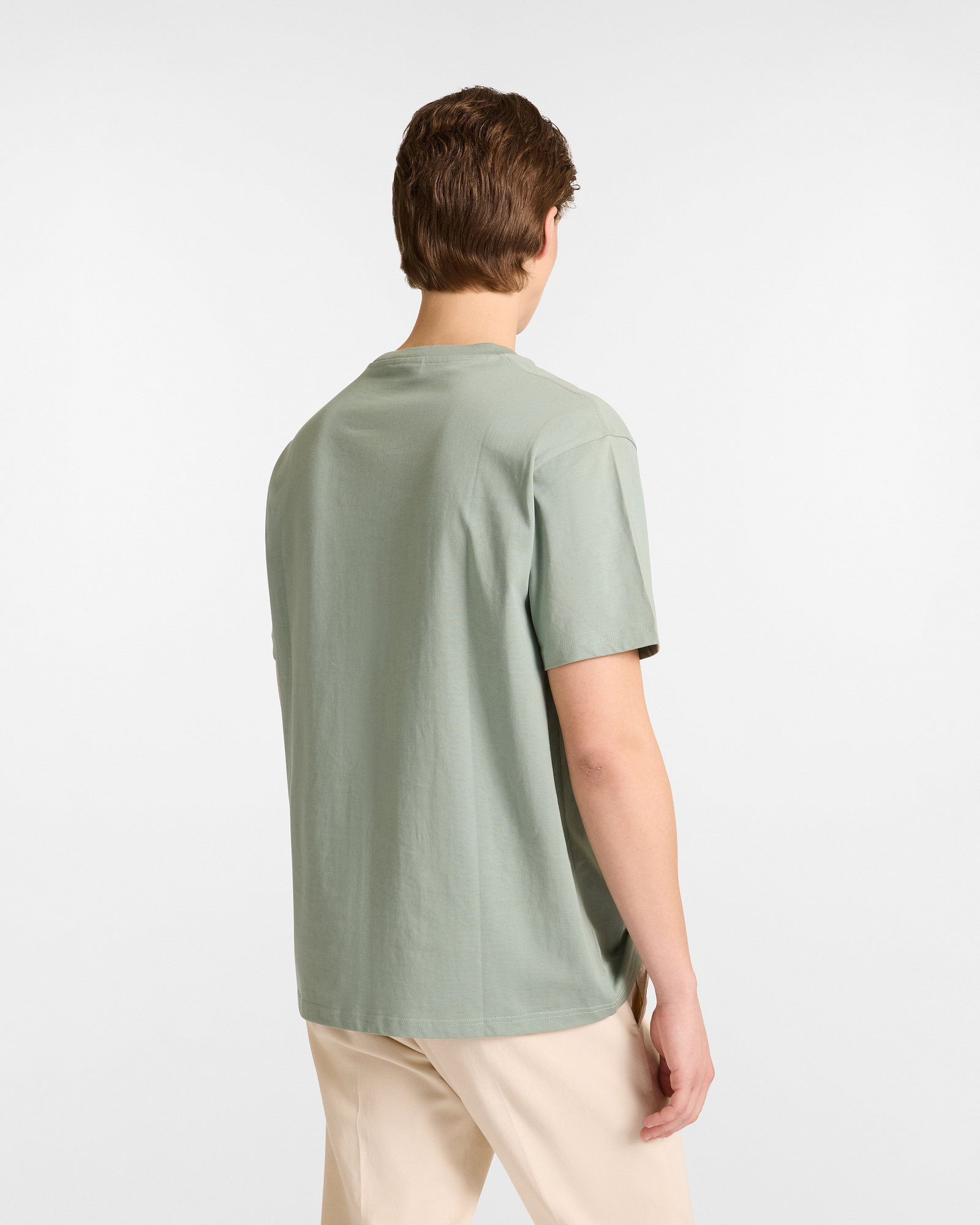 Relaxed Fit Cotton T-Shirt, Light Green, large image number 1