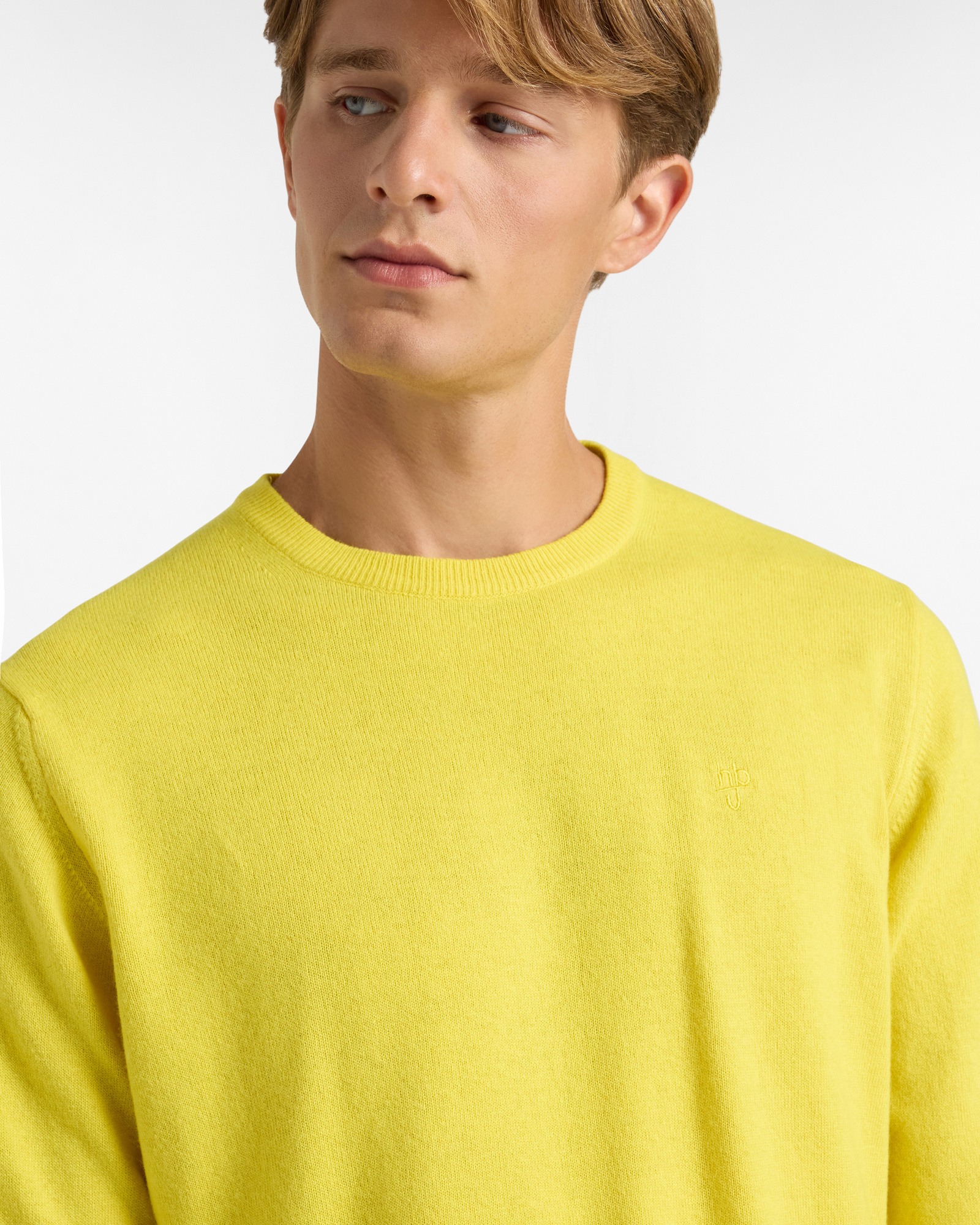 Maglione Girocollo basic, Verde Oliva, large image number 2