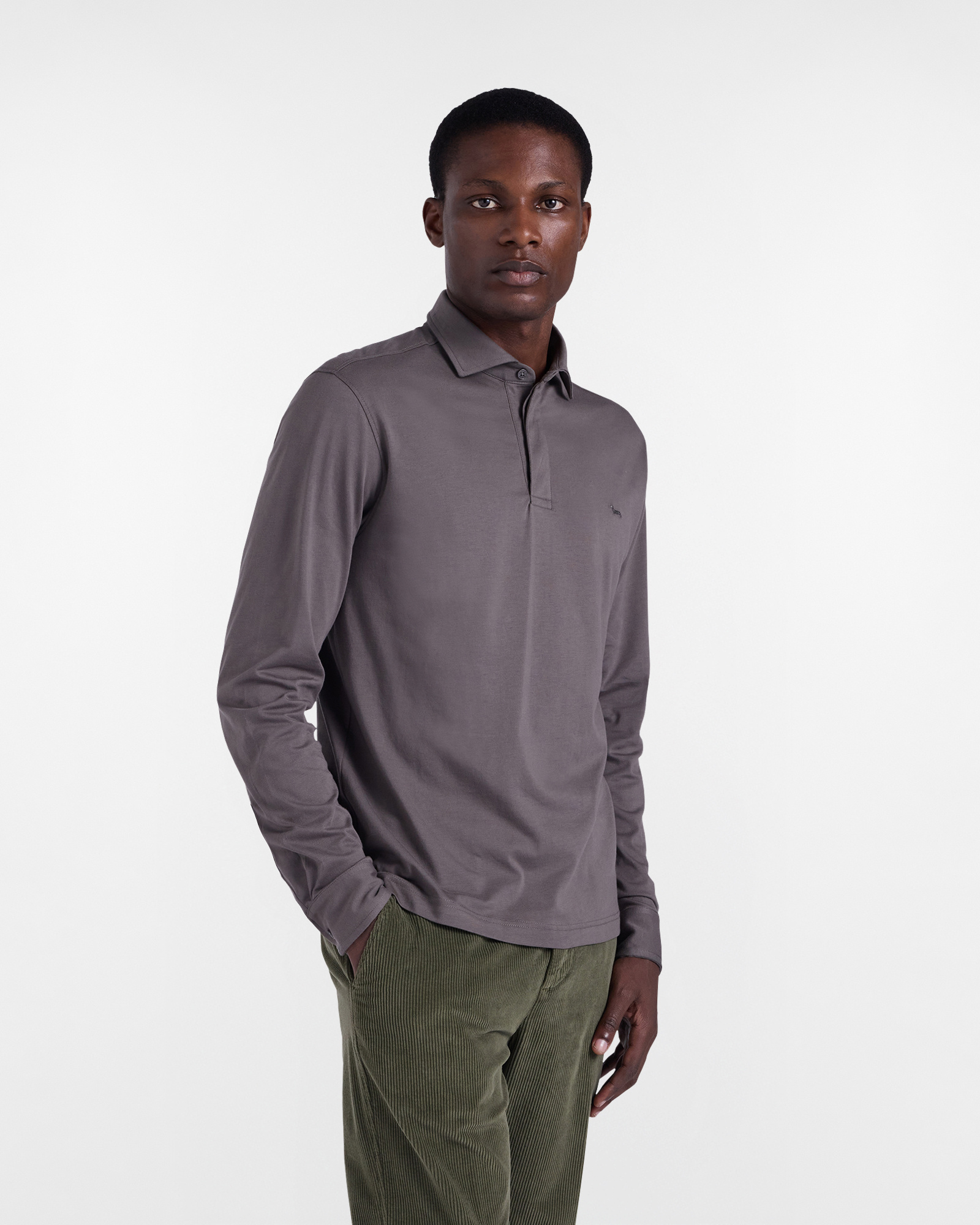 Regular Under-Jacket Polo Shirt