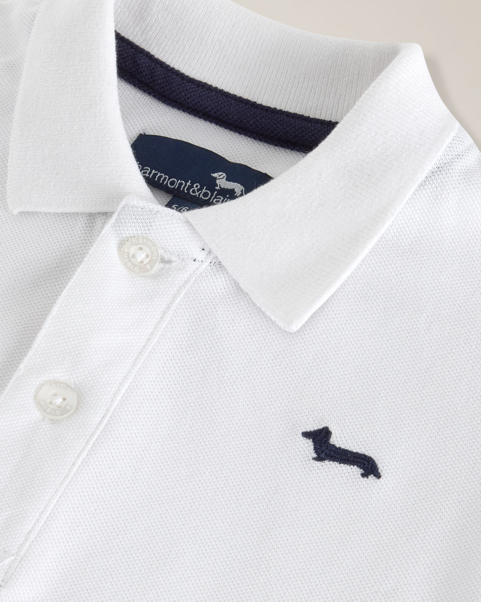  Harmont&blaine Harmont&blaine - Piqué-poloshirt Mit Aufgesticktem Logo, Weiß, Größe: 12m 