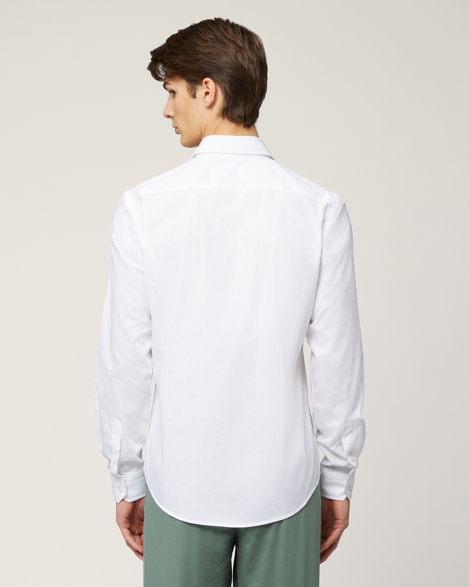 Cotton Narrow-Fit Shirt