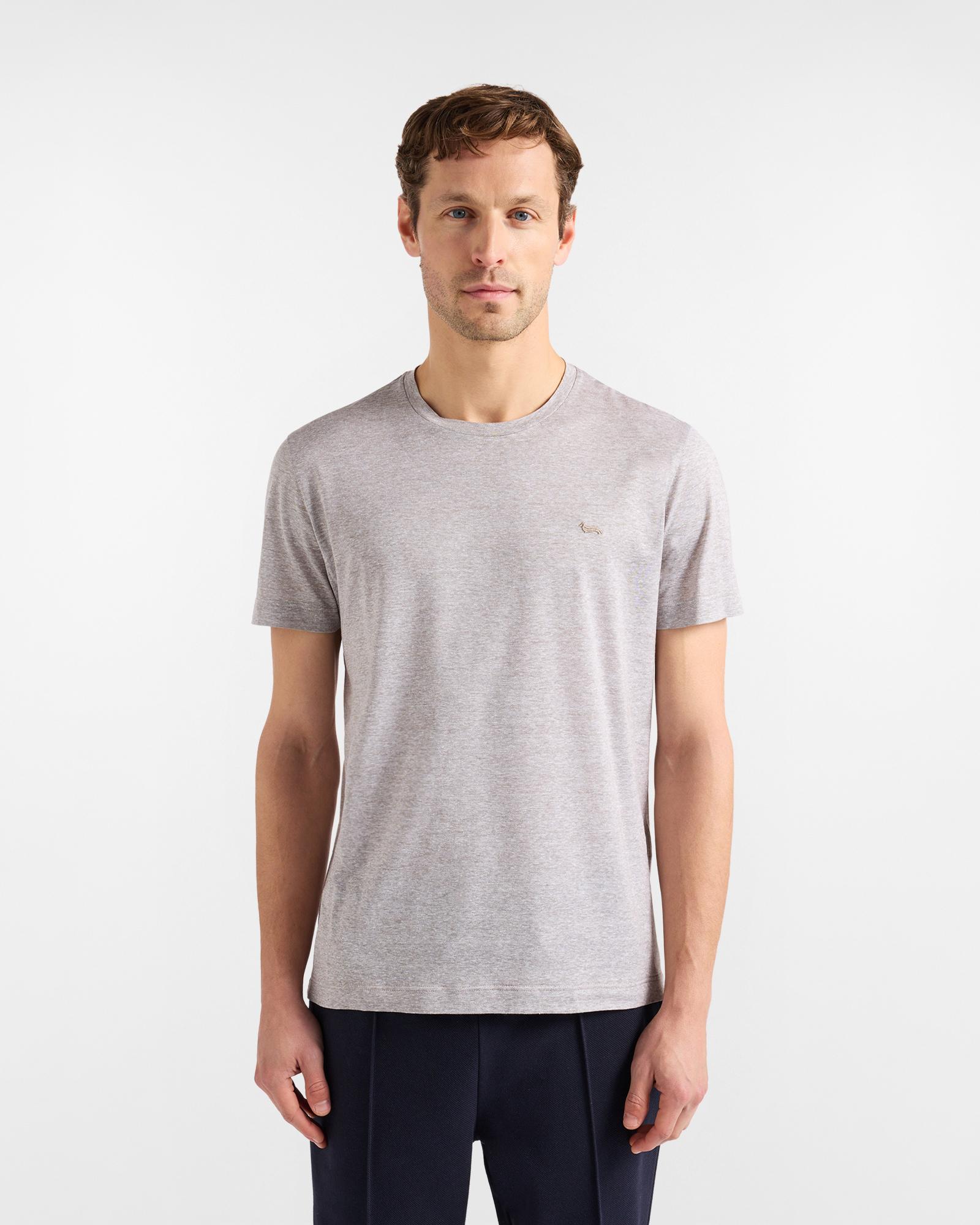 Linen blend T-shirt