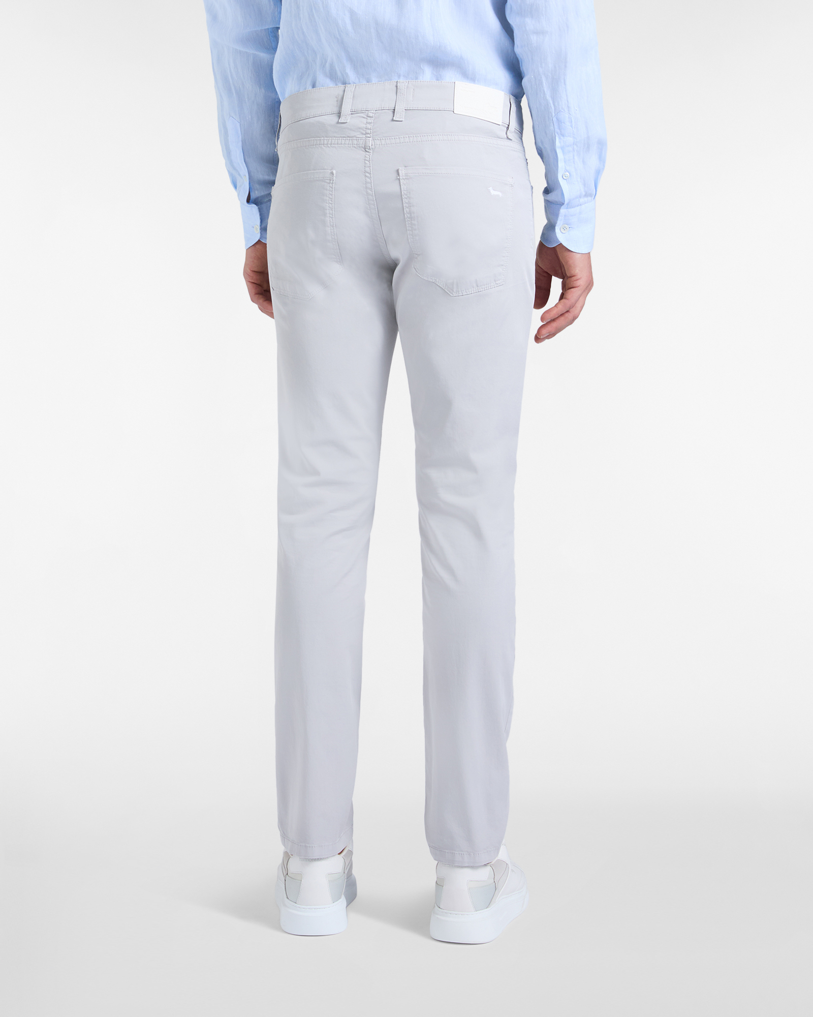 Men&rsquo;s slim-fit five-pocket trousers