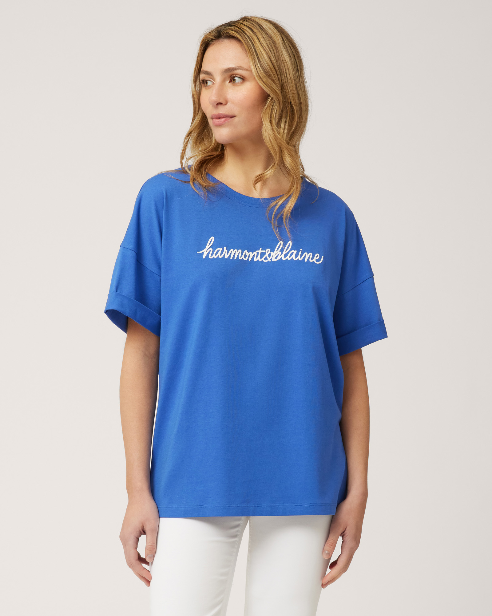 T-Shirt Cotone Con Lettering