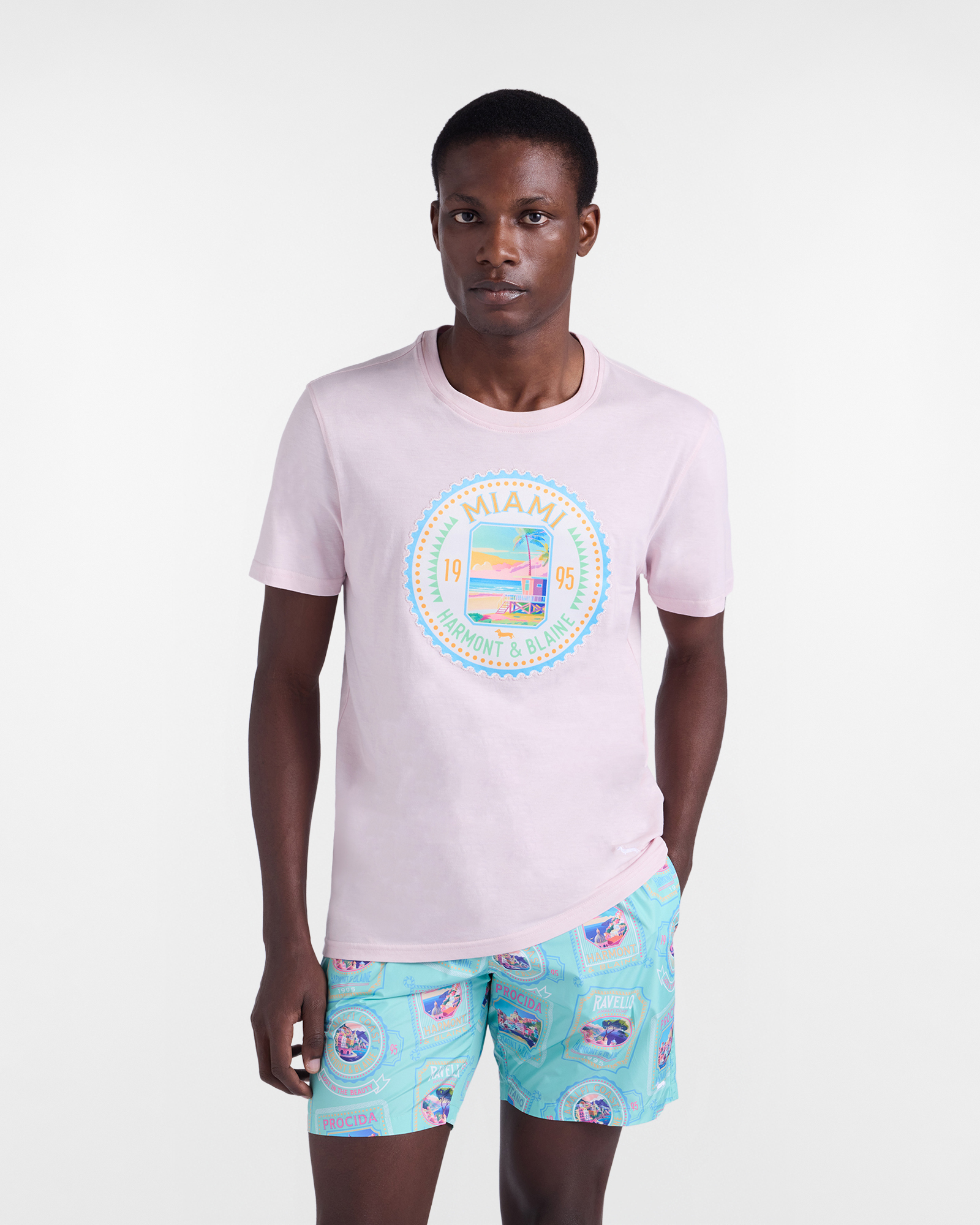 Postcard capsule T-shirt