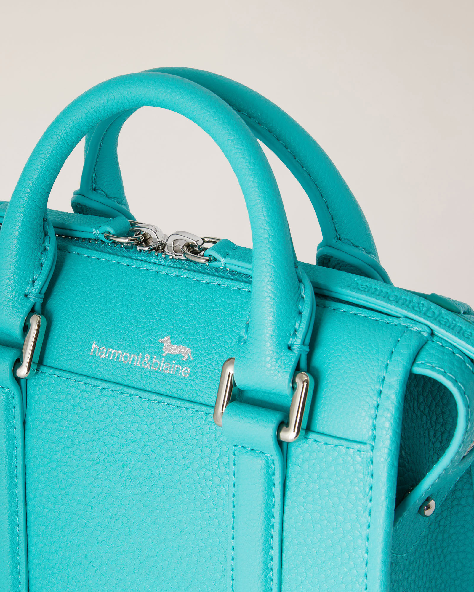 Passeggiata Leather Mini Bag, Green, large image number 2