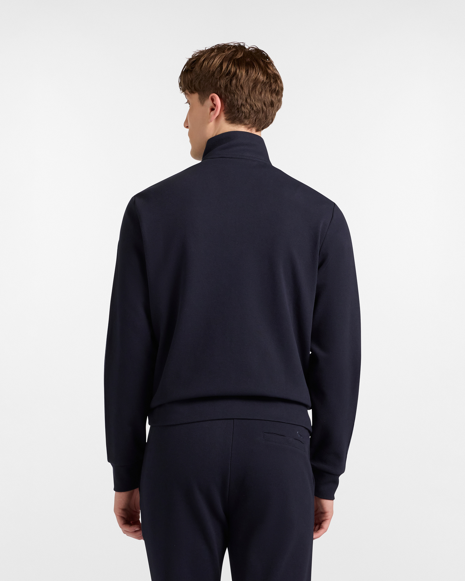 Felpa Full Zip Bande Logate