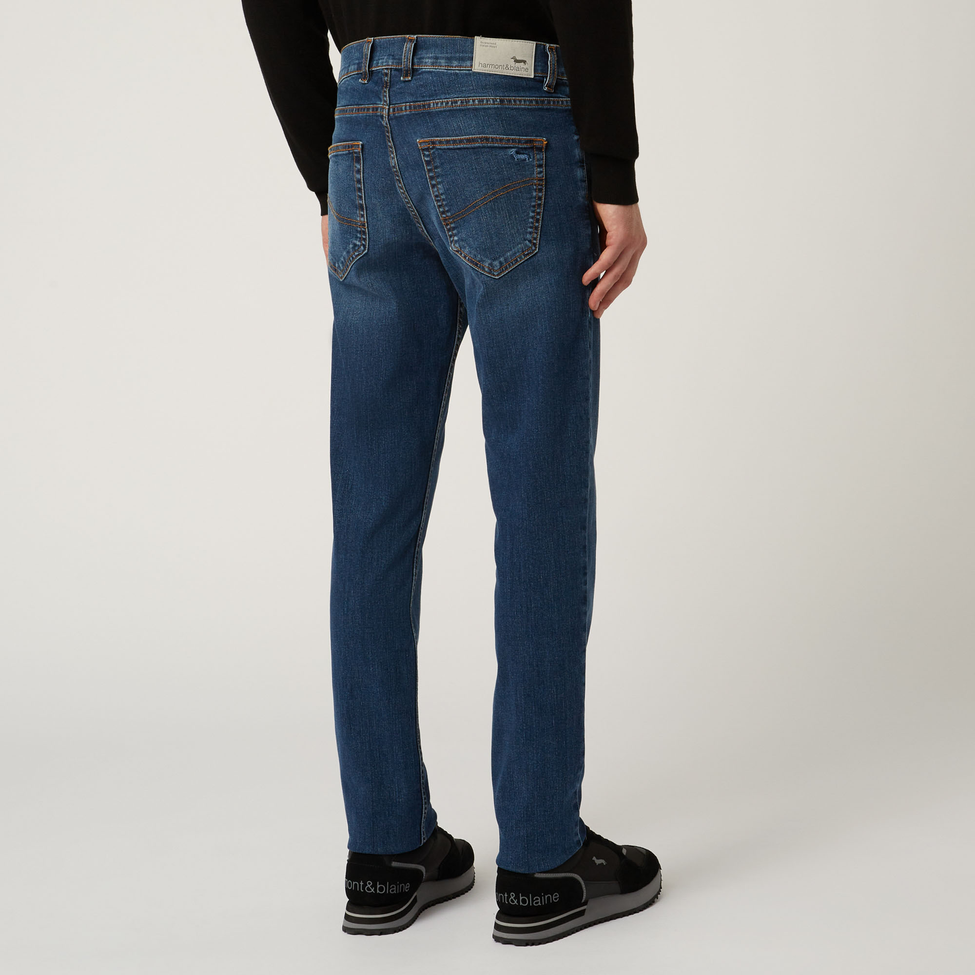 Essentials 5 pocket denim jeans, Blue, large image number 1
